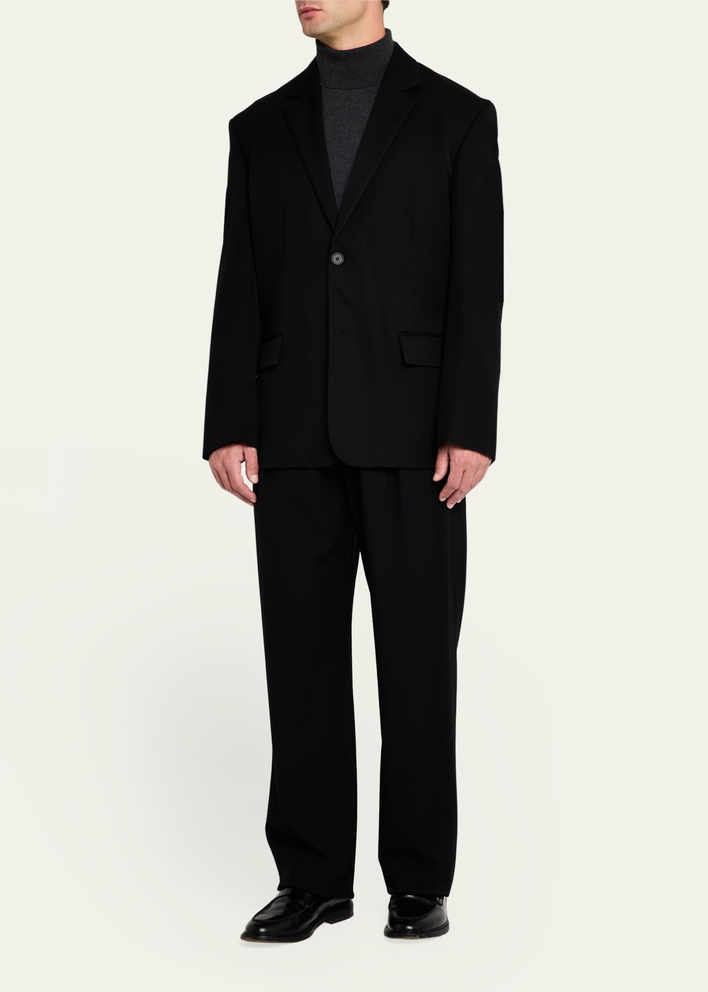 THE ROW Men's Eligio Oversized Sport Coat Image 2 of 6