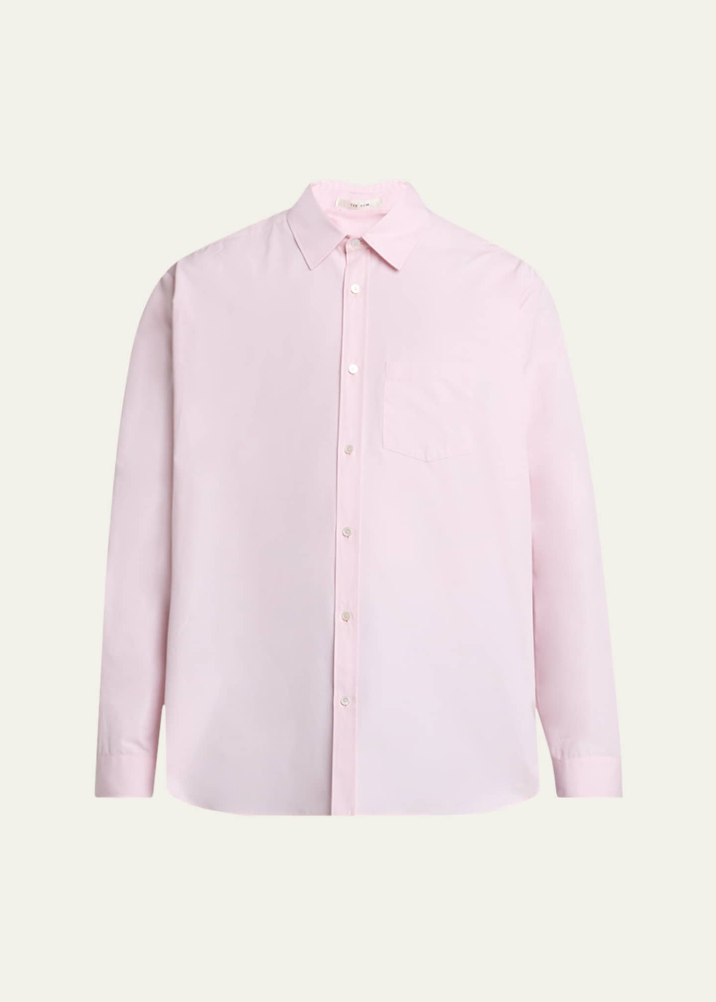 THE ROW Men's Ezra Solid Dress Shirt Image 1 of 5