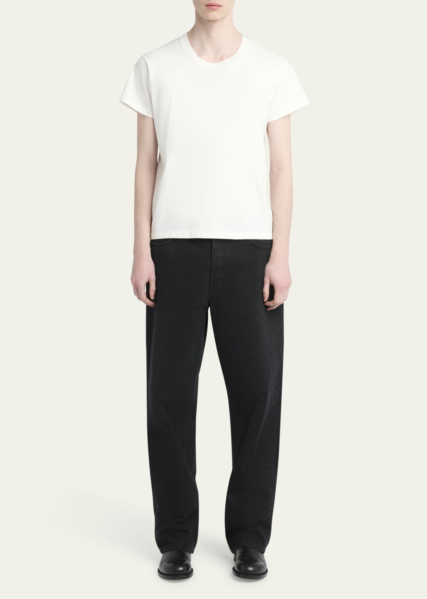 THE ROW Men's Blaine Jersey T-Shirt Image 2 of 5