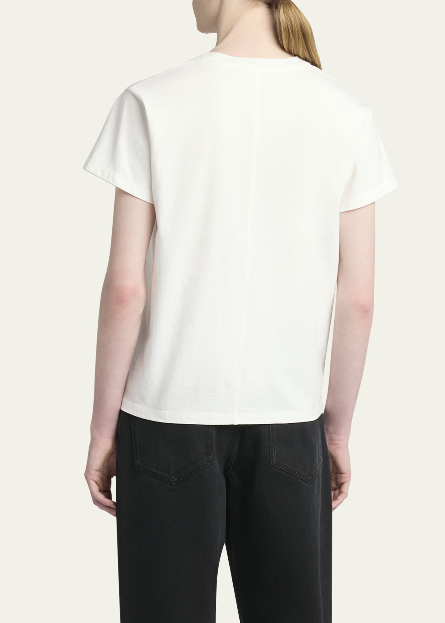 THE ROW Men's Blaine Jersey T-Shirt Image 3 of 5