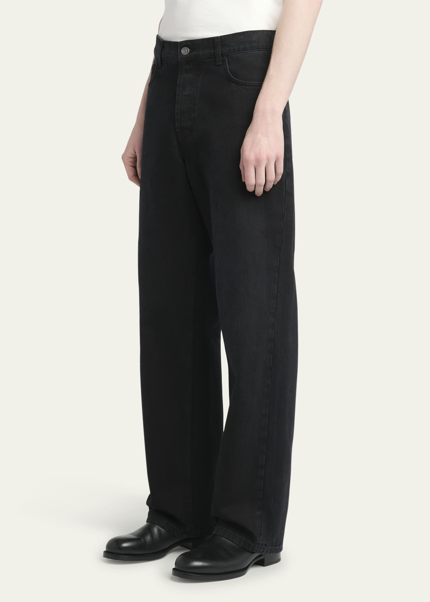 THE ROW Men's Ross Faded Straight-Leg Jeans - Bergdorf Goodman