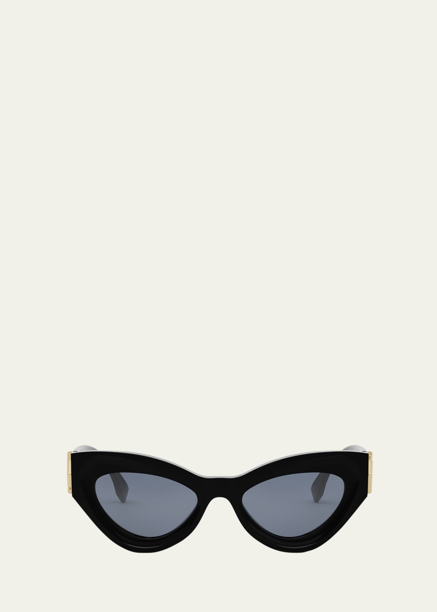 Fendi FF Diamond Logo Acetate Cat-Eye Sunglasses - Bergdorf Goodman