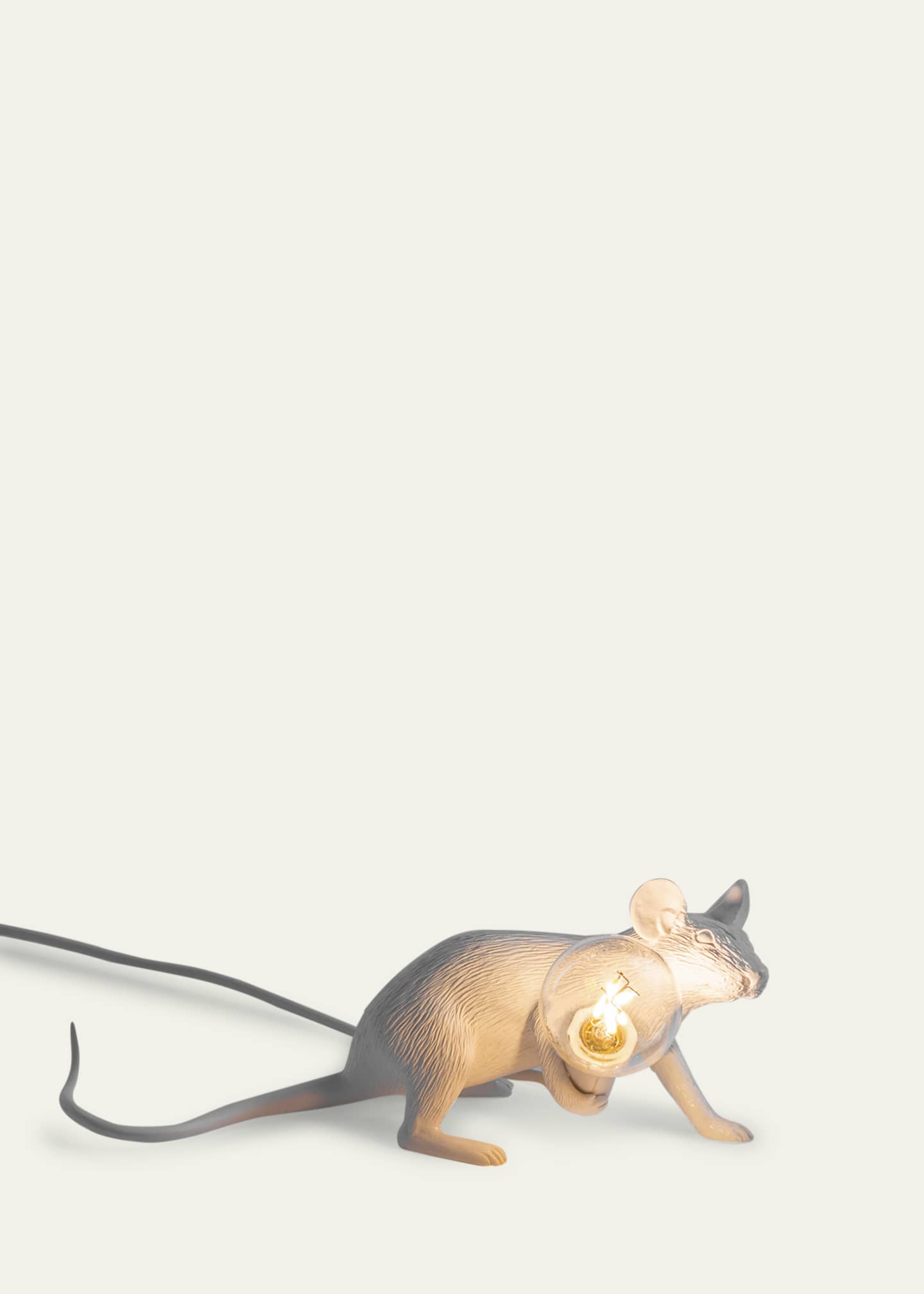 Seletti Lie Down Mouse 8" Table Lamp Image 2 of 5
