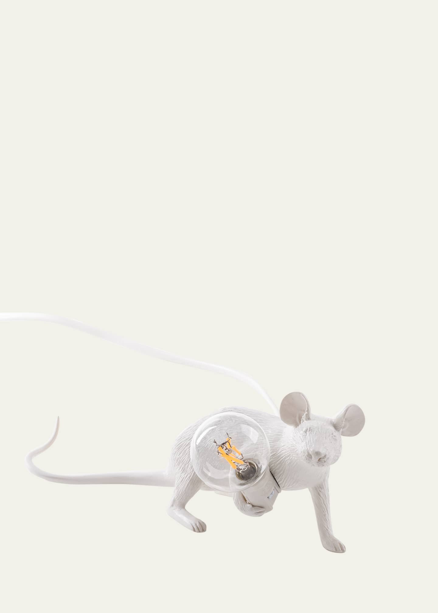 Seletti Lie Down Mouse 8" Table Lamp Image 1 of 5