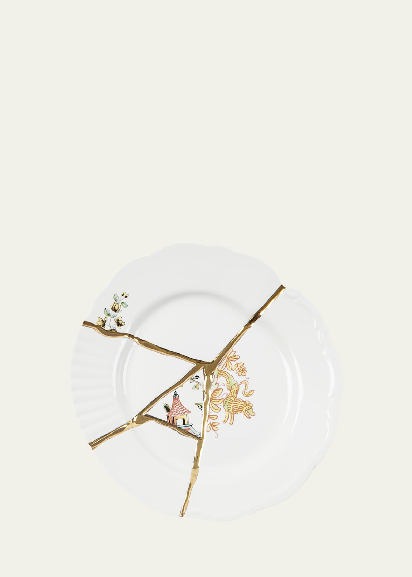 Seletti Kintsugi No. 2 Dessert Plate Image 1 of 2