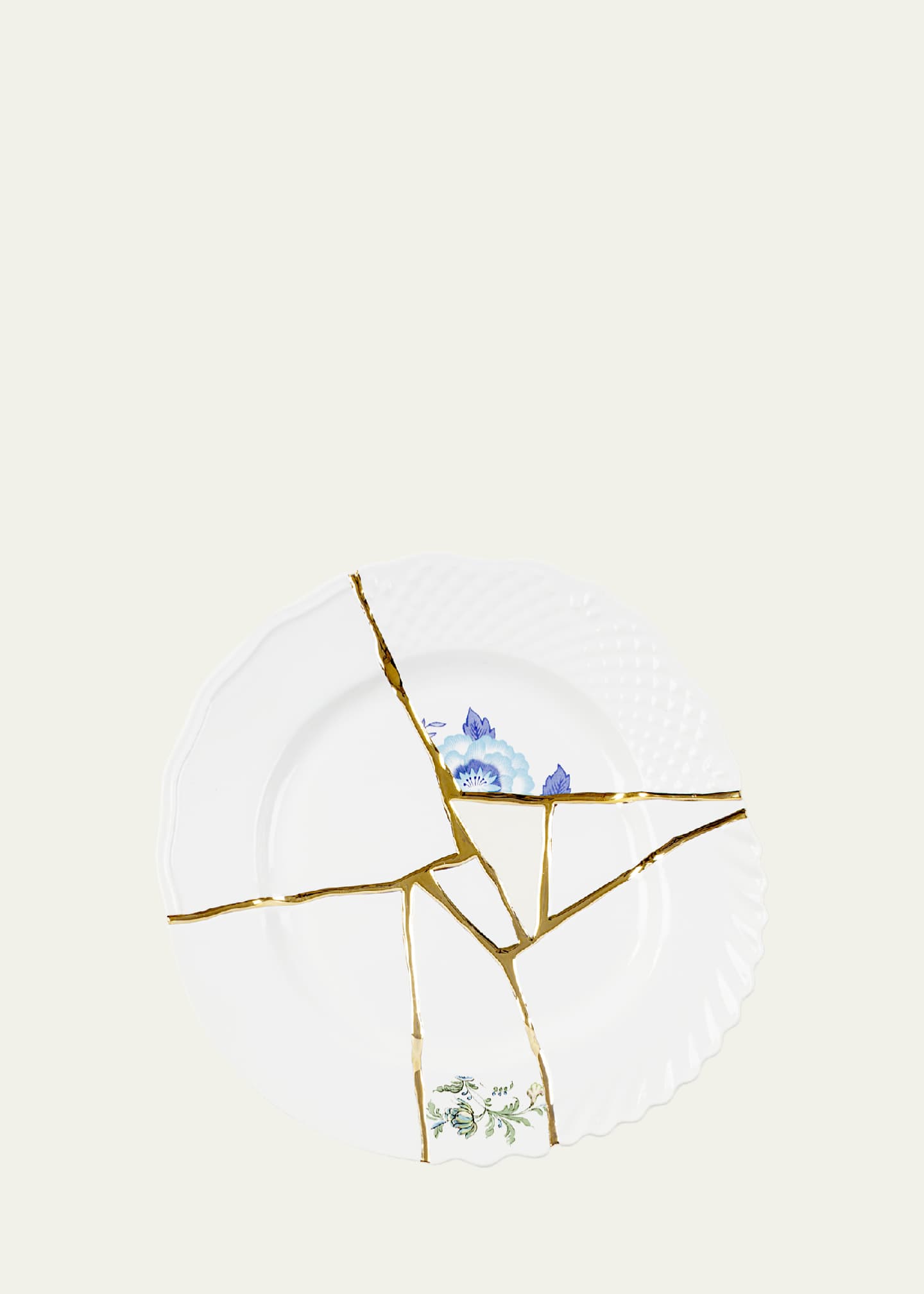 Seletti Kintsugi Dinner Plate in Porcelain D27,5 cm – Le Gioie