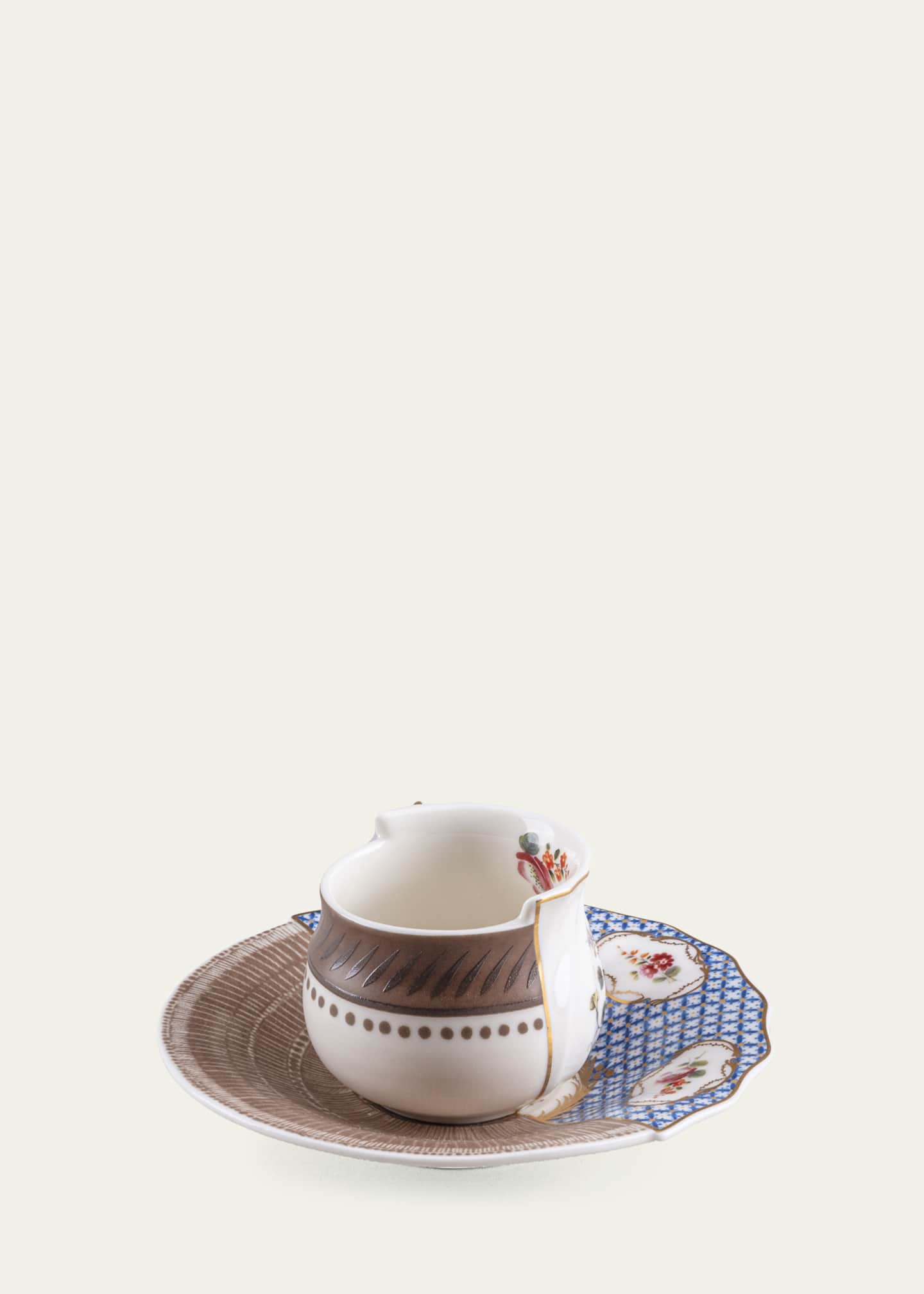 Seletti Hybrid Djenne Coffee Cup & Saucer Image 2 of 2