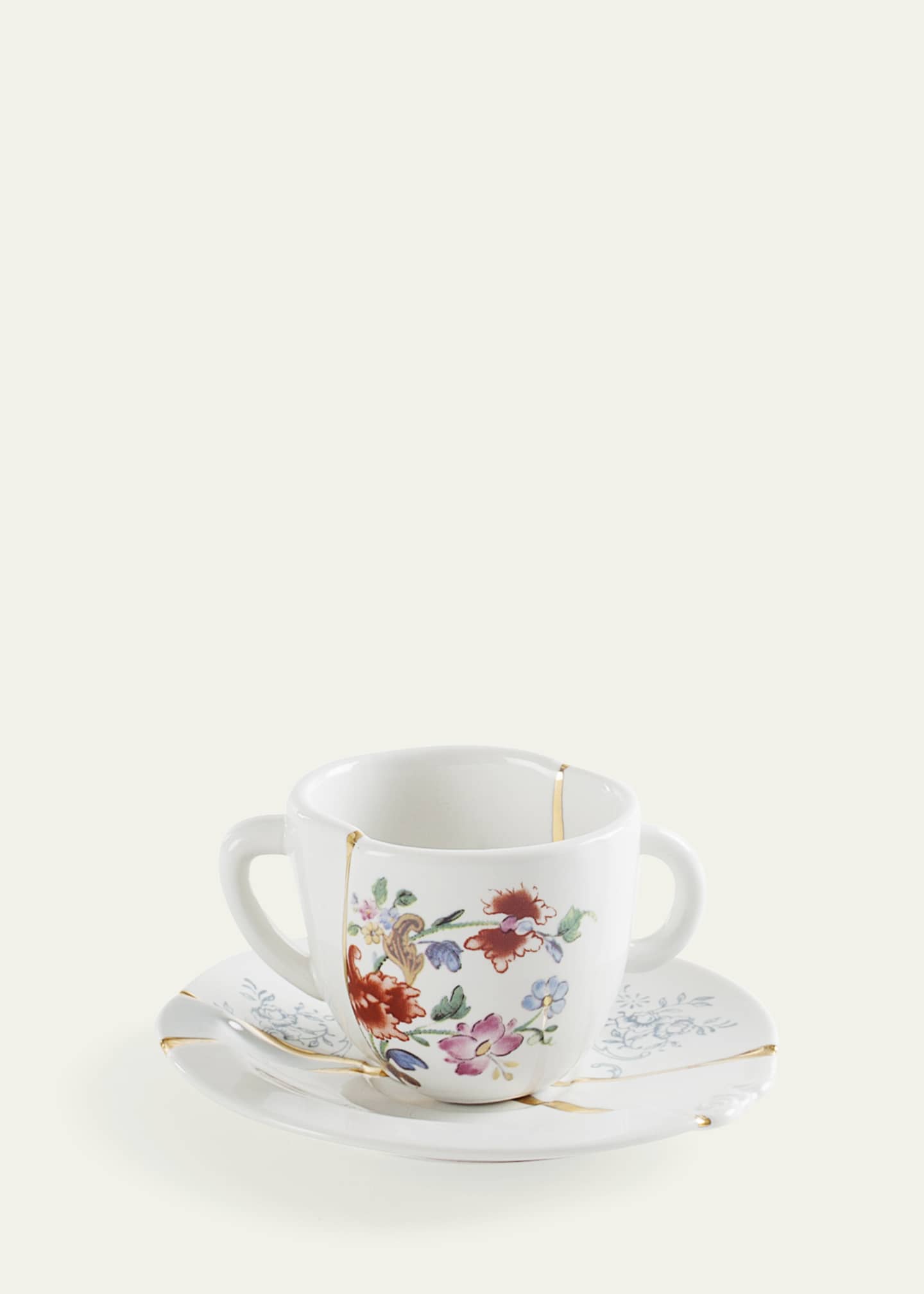 Seletti Kintsugi No. 1 Coffee Cup & Saucer Image 3 of 3
