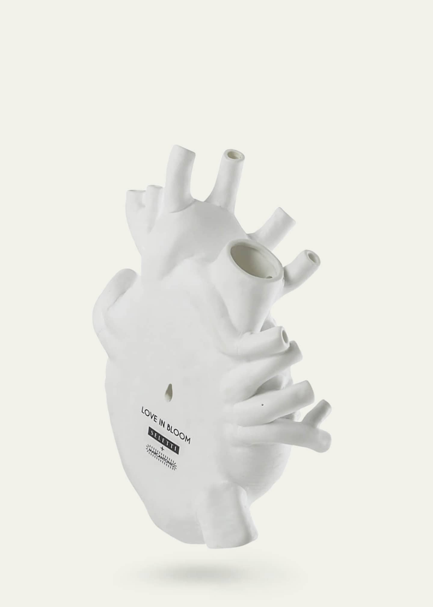 Seletti Love In Bloom Giant 24" Heart Vase Image 4 of 5