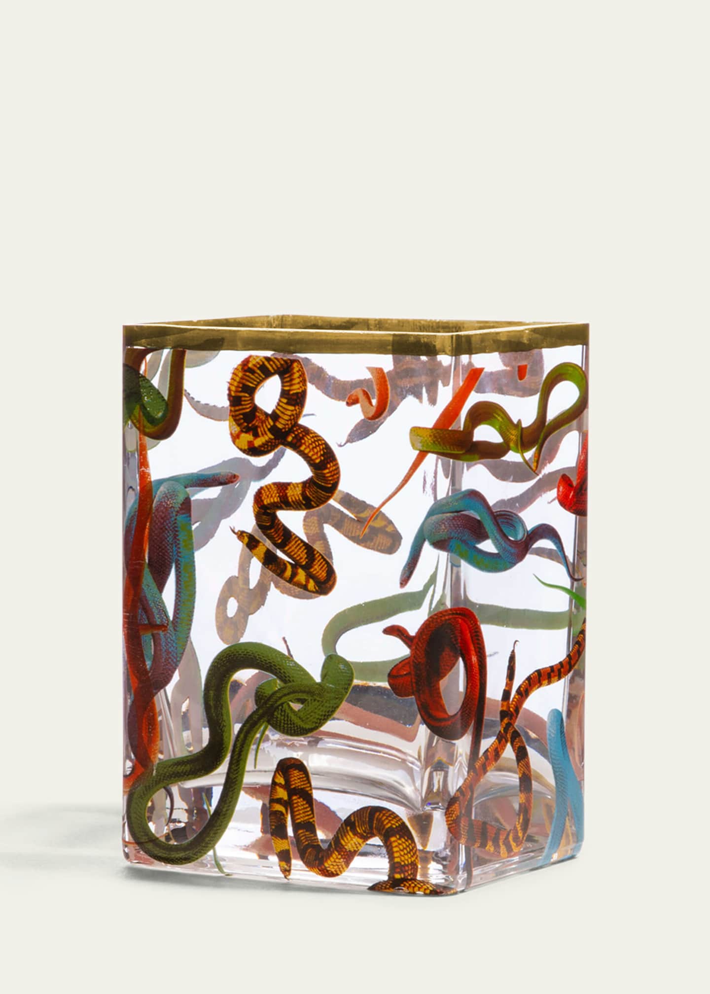 Seletti x Toiletpaper Snakes 6" Medium Glass Vase Image 2 of 4