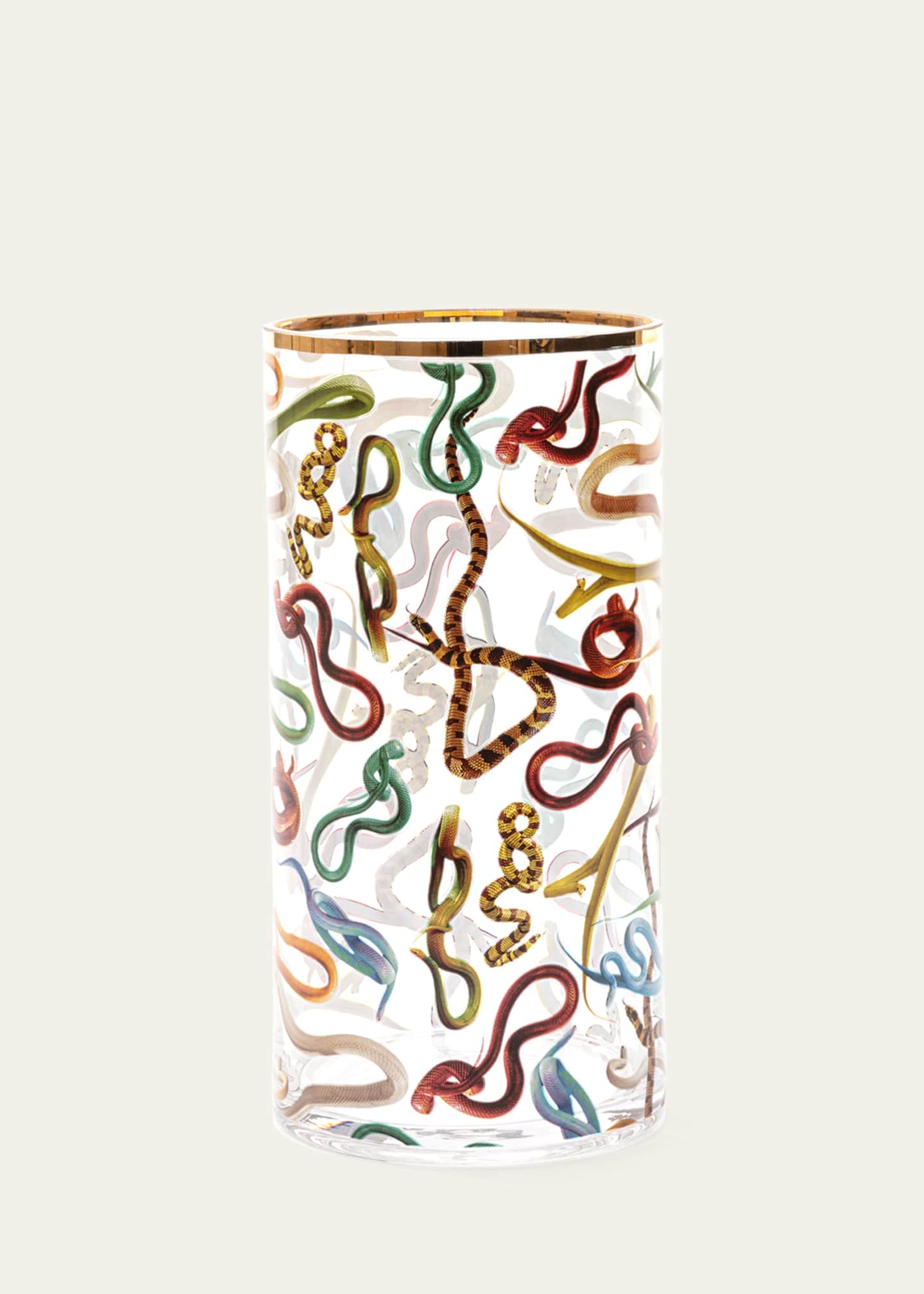 Seletti x Toiletpaper Snakes Cylindrical 12" Medium Vase Image 2 of 2
