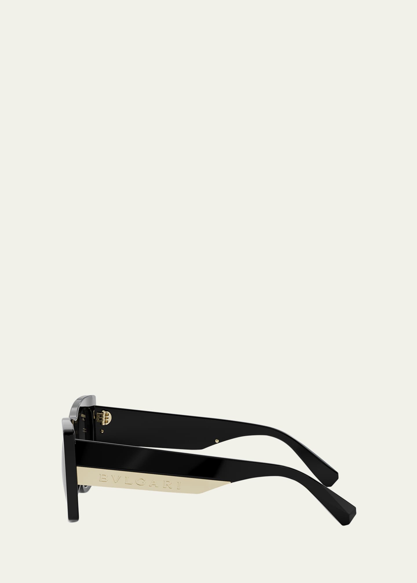 BVLGARI Roma Oversized Acetate & Nylon Butterfly Sunglasses - Bergdorf ...