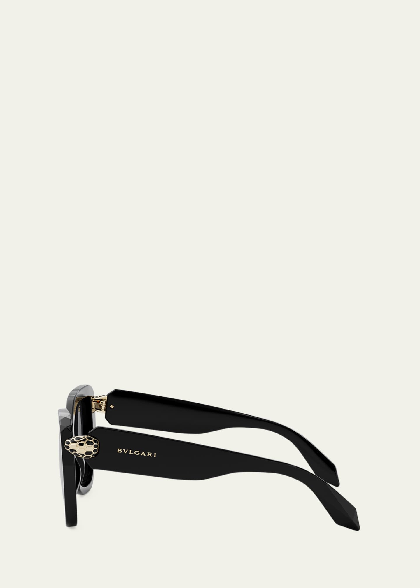 BVLGARI Serpenti Acetate Butterfly Sunglasses Image 3 of 3