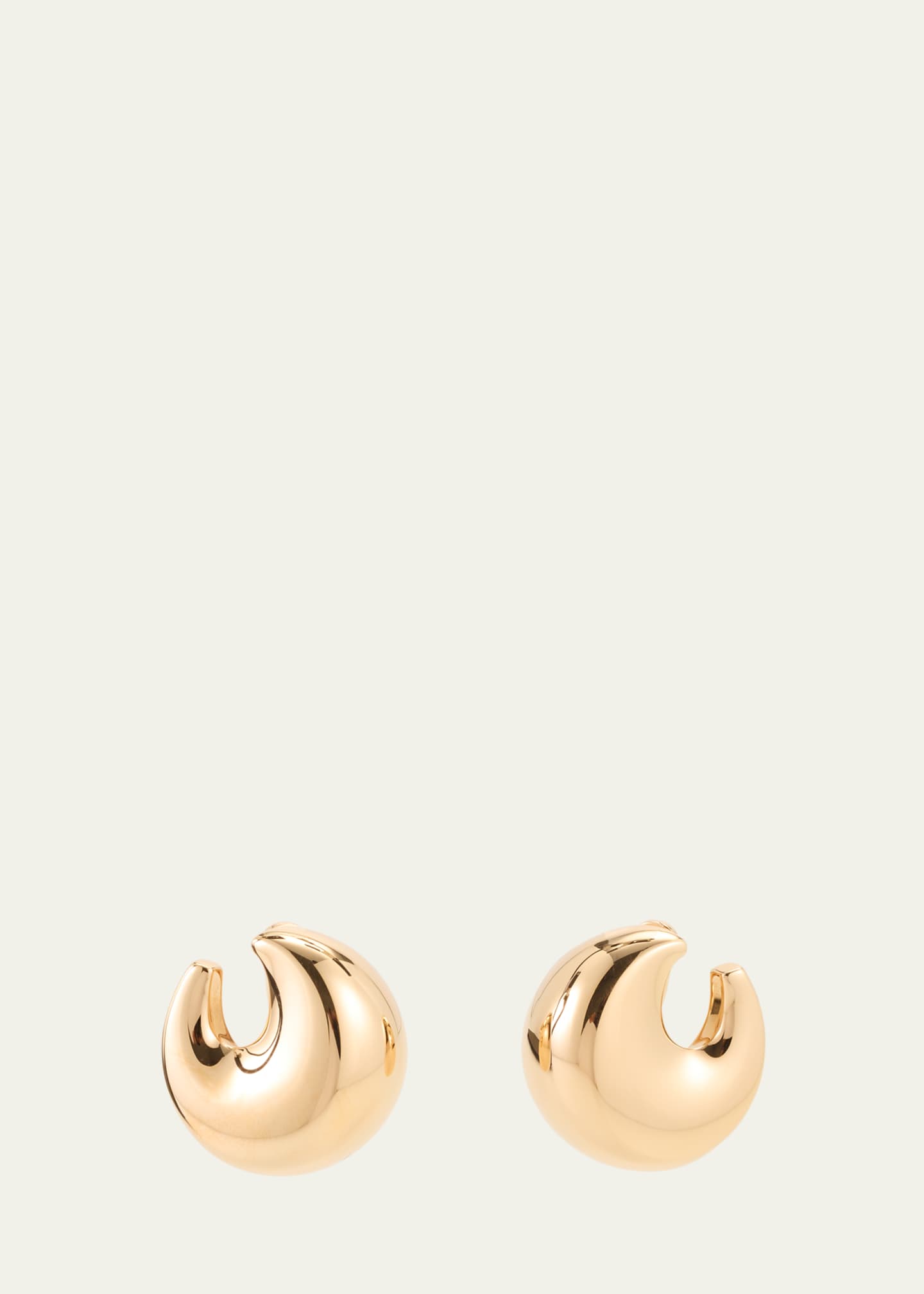 Vhernier Pirouette 18K Rose Gold Earclips Image 1 of 4