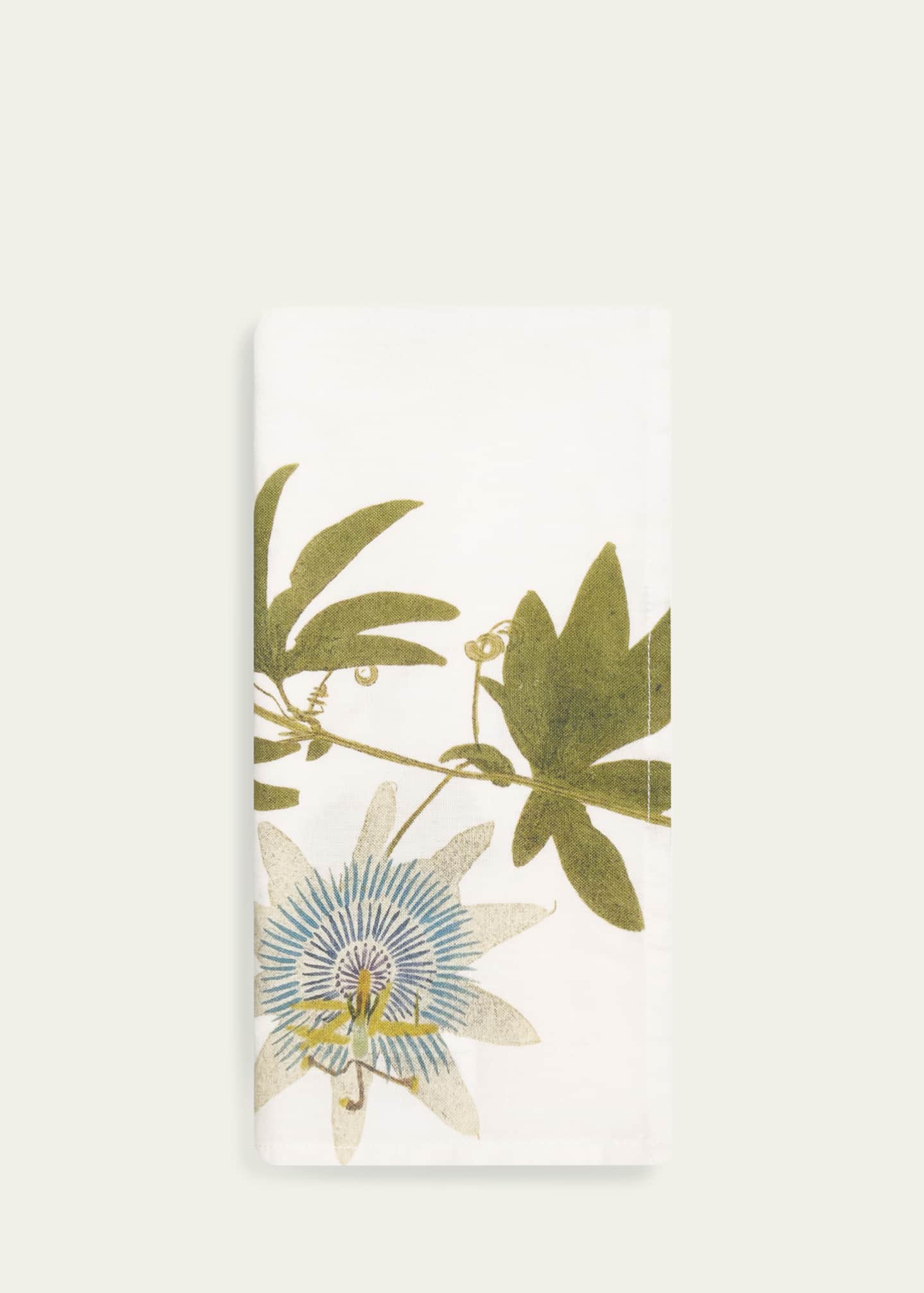 SUMMERILL & BISHOP Passifolia Linen Napkin Image 3 of 3
