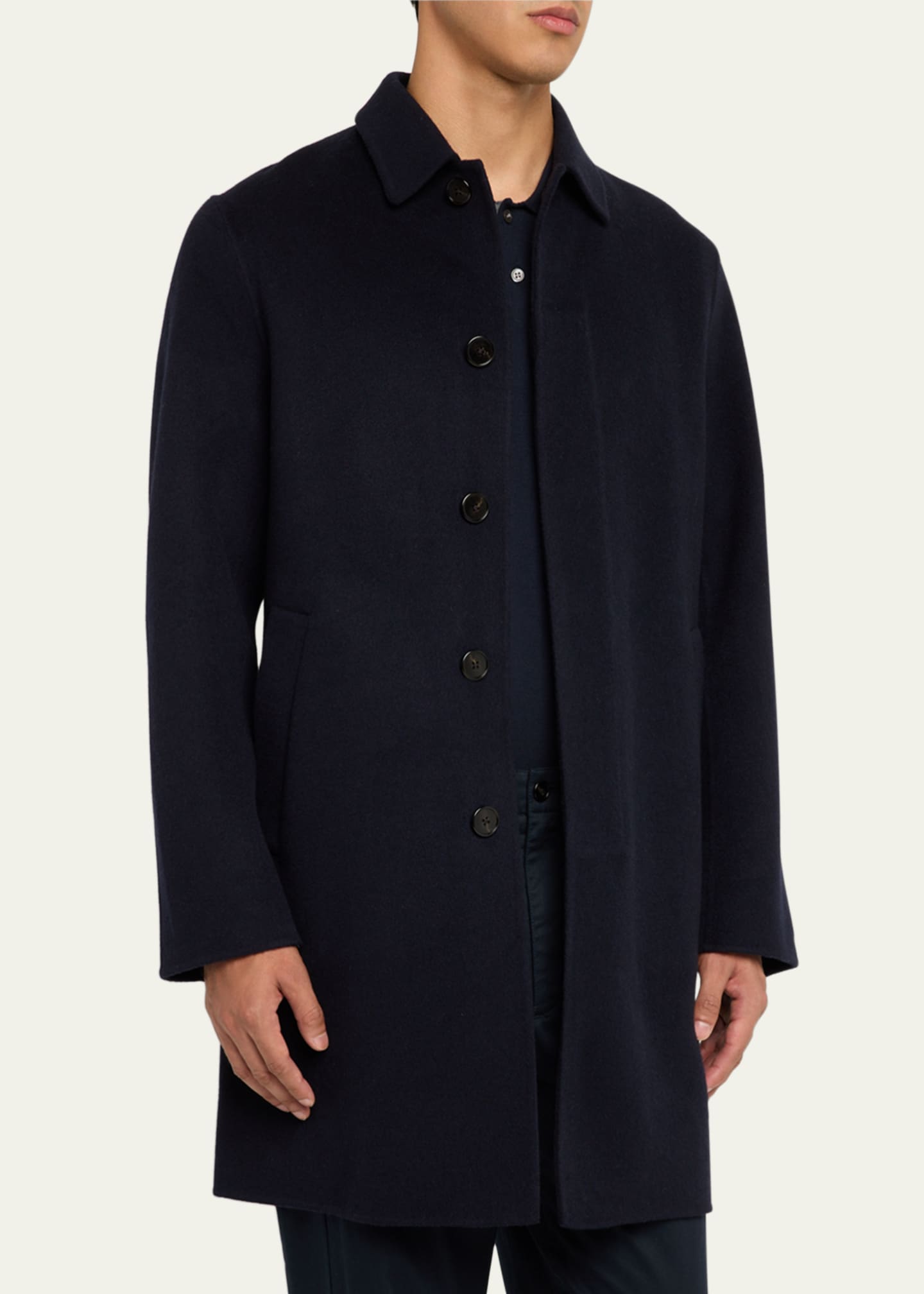 お見舞い Theory Men's Car Coat in Luxe New Divide - Bergdorf Goodman ジャケット・アウター