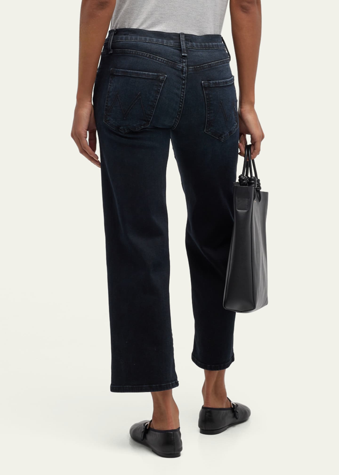 MOTHER Lil' Mid-Rise Zip Rambler Jeans Image 3 of 5