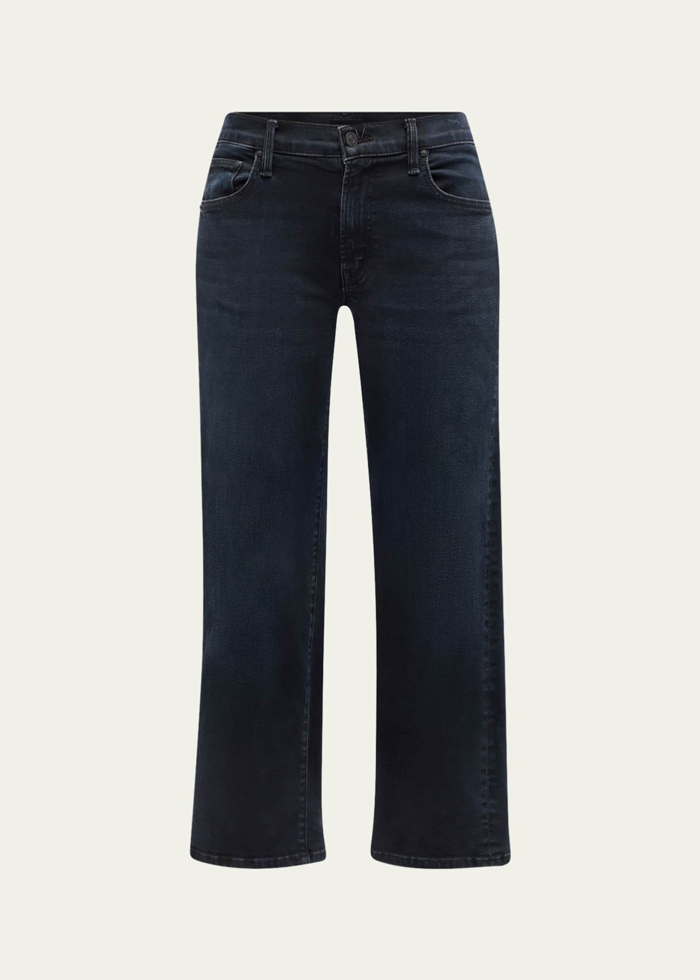 MOTHER Lil' Mid-Rise Zip Rambler Jeans Image 1 of 5