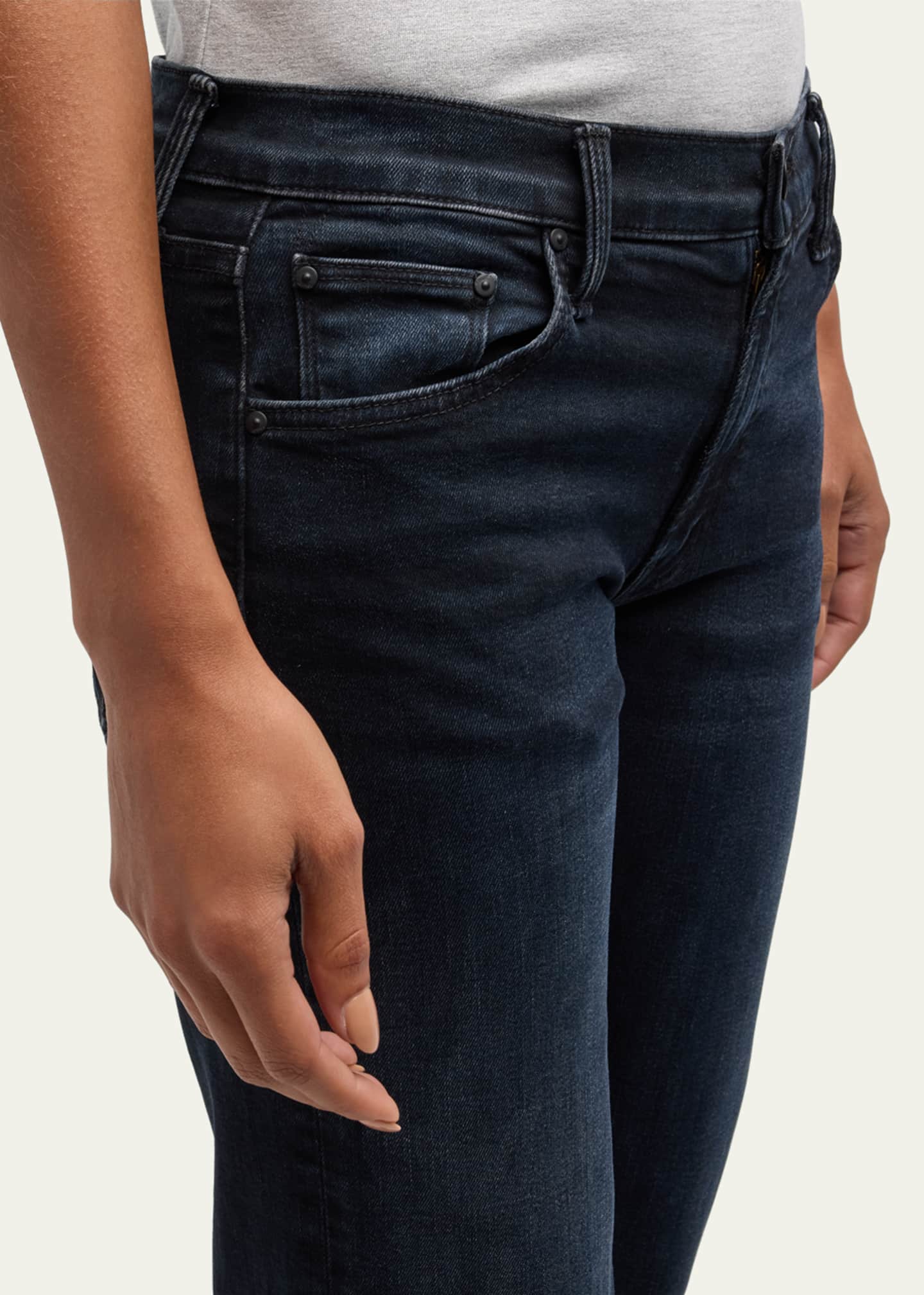 MOTHER Lil' Mid-Rise Zip Rambler Jeans Image 5 of 5