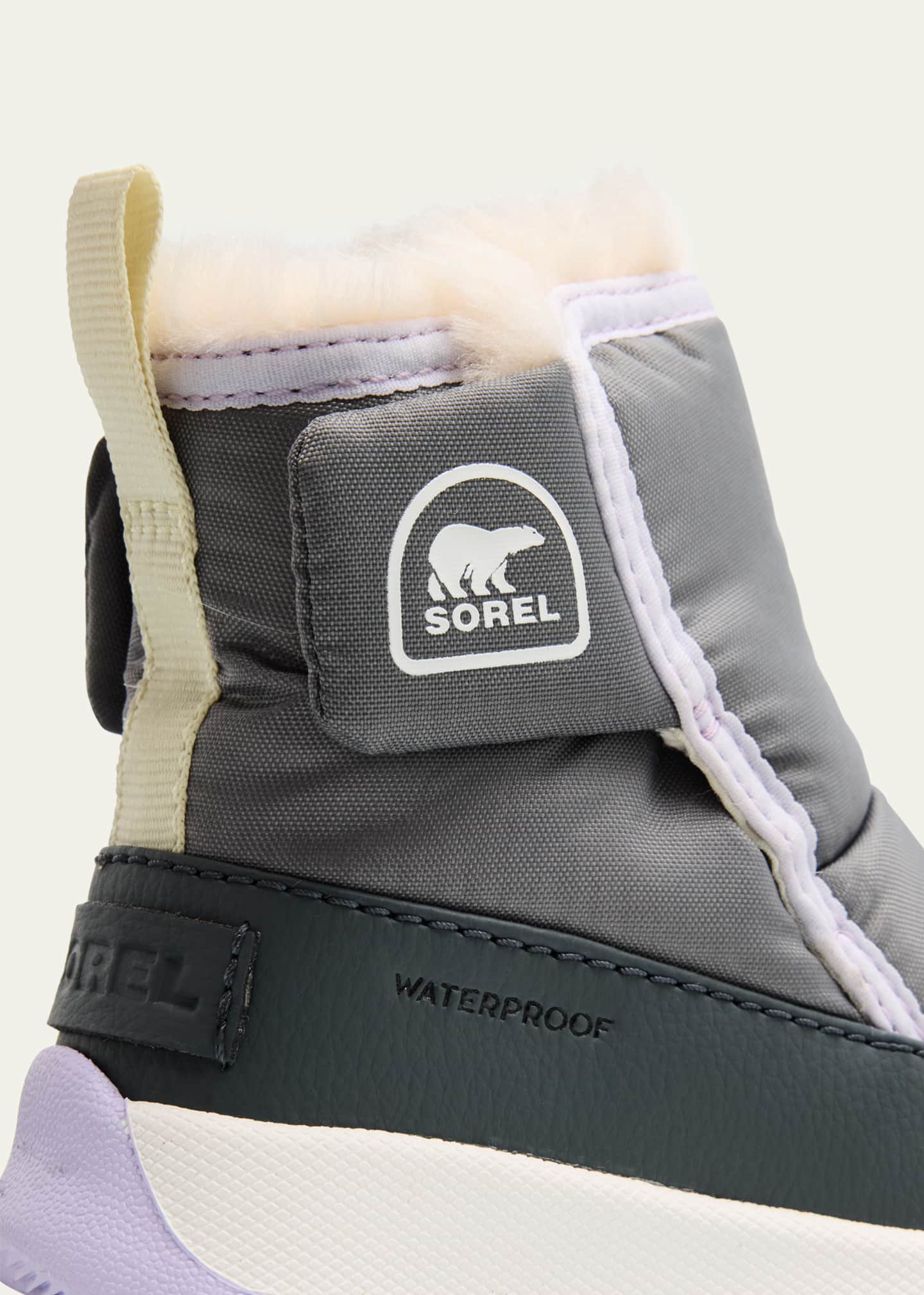 Sorel Kid's Whitney II Waterproof Nylon Booties, Kids Image 3 of 4