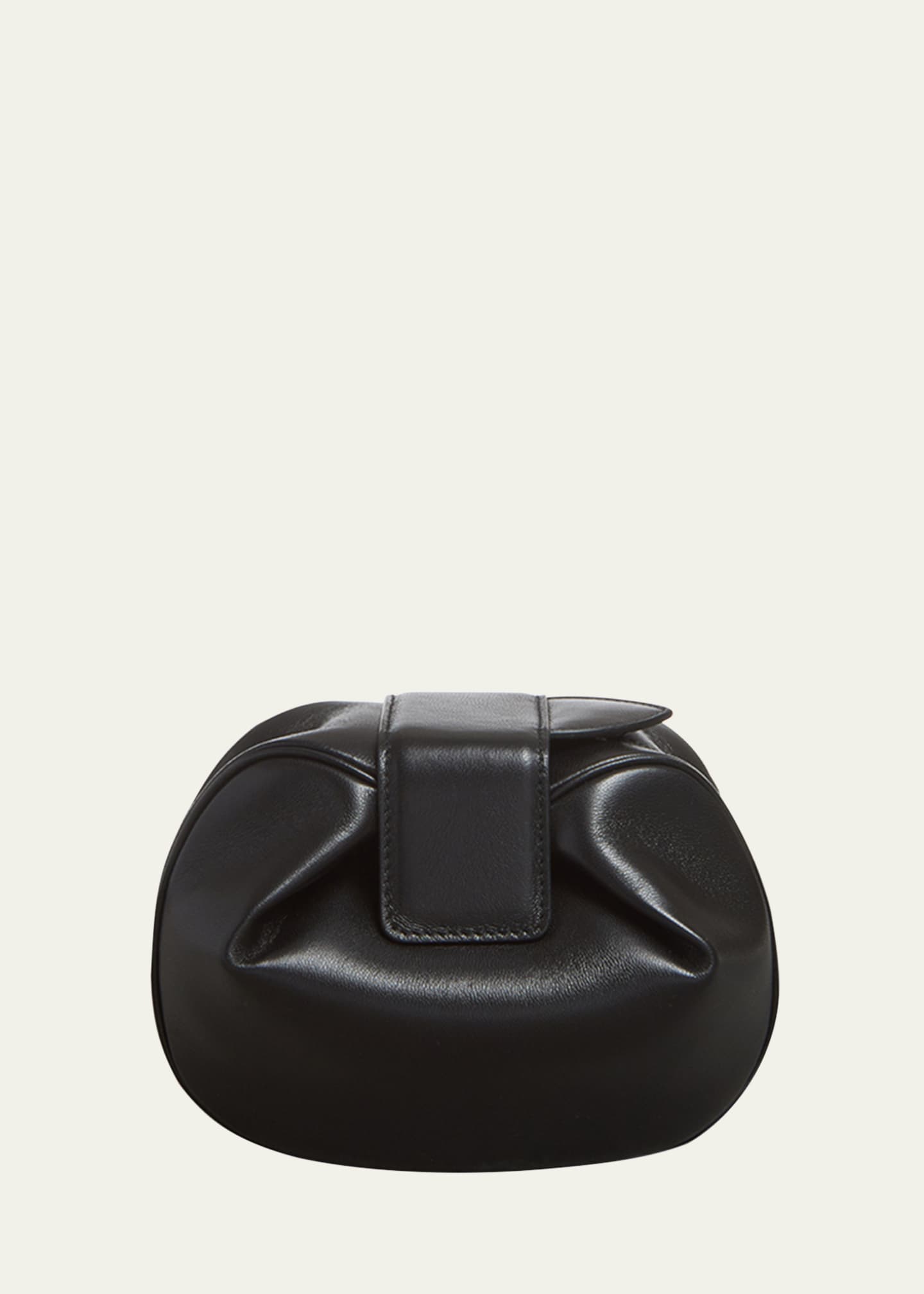 Gabriela Hearst Demi Lamb Leather Clutch Bag