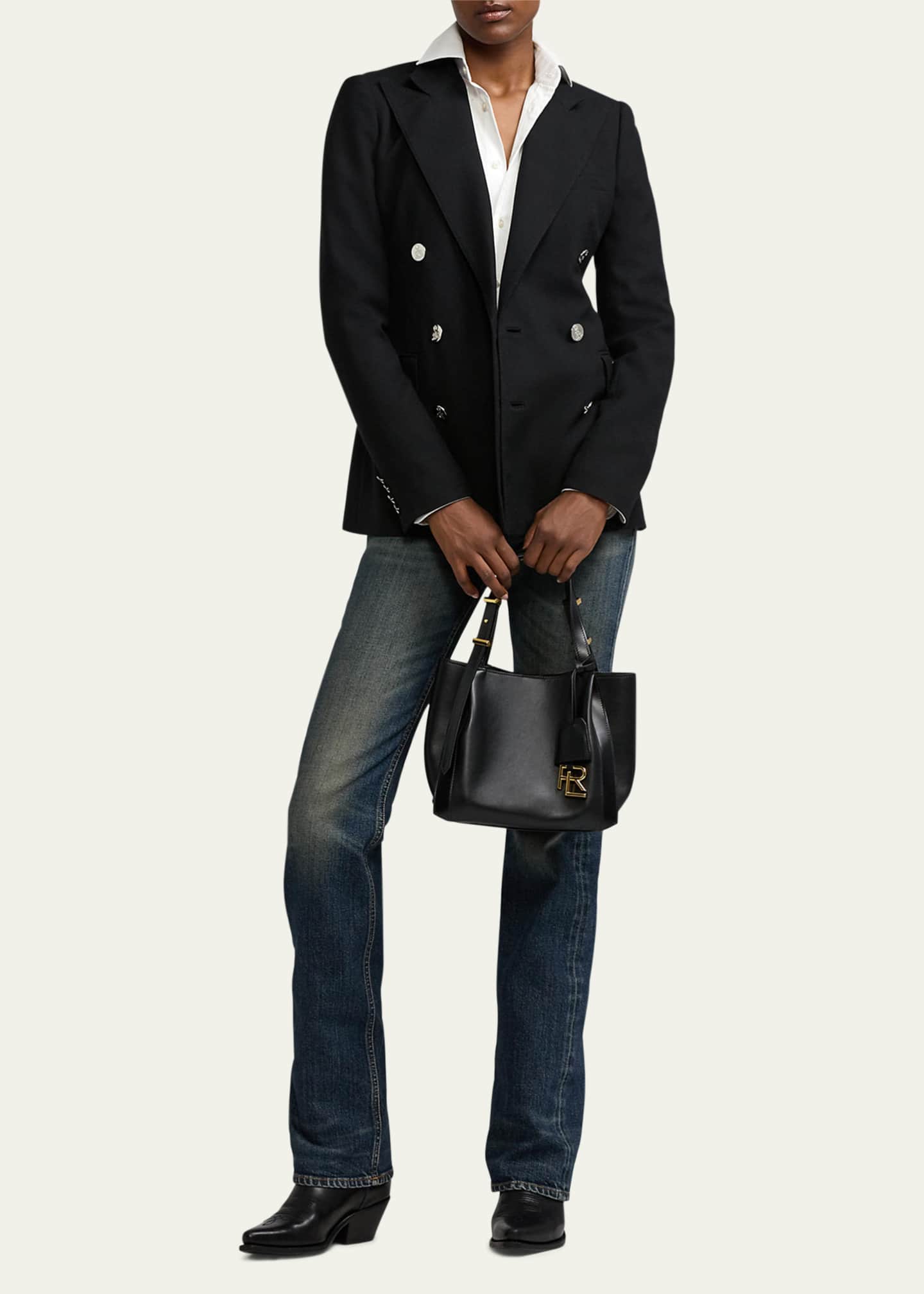 Ralph Lauren Collection RL 888 Calfskin Mini Tote Image 5 of 5