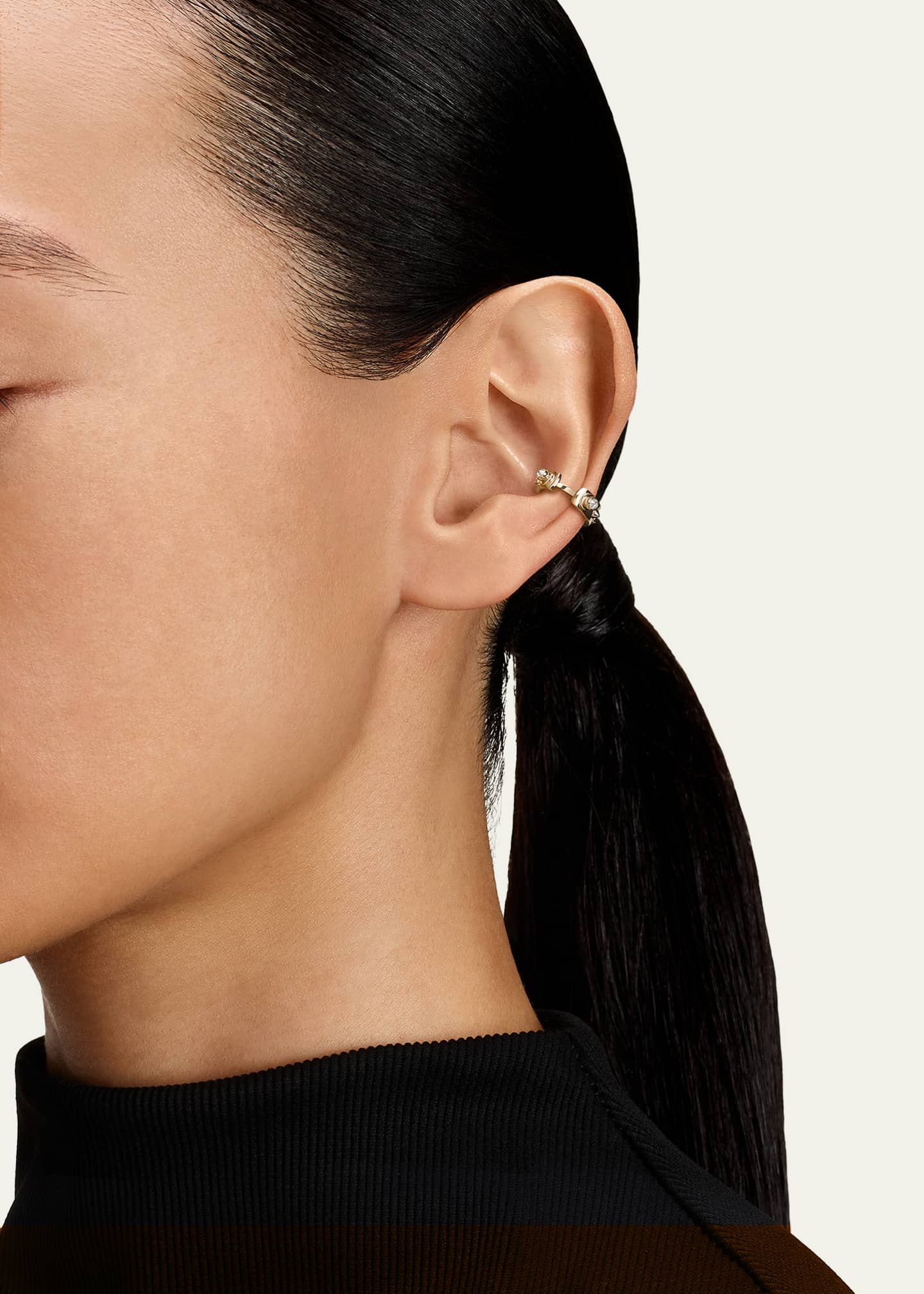 Nouvel Heritage 18K Brunch in NY Ear Cuff, Single Image 2 of 2