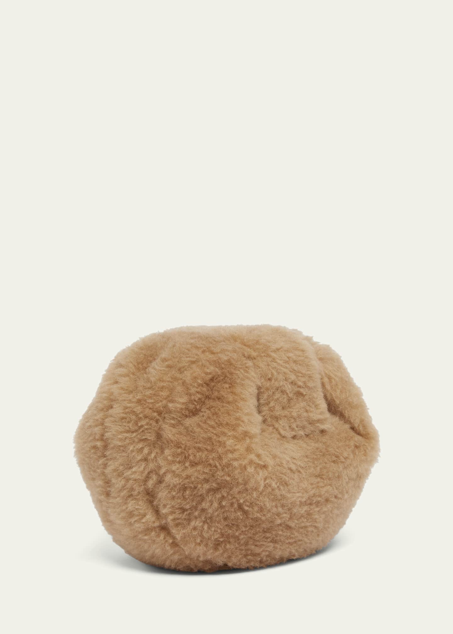 Gabriela Hearst Demi Virgin Wool Clutch Bag Image 3 of 5