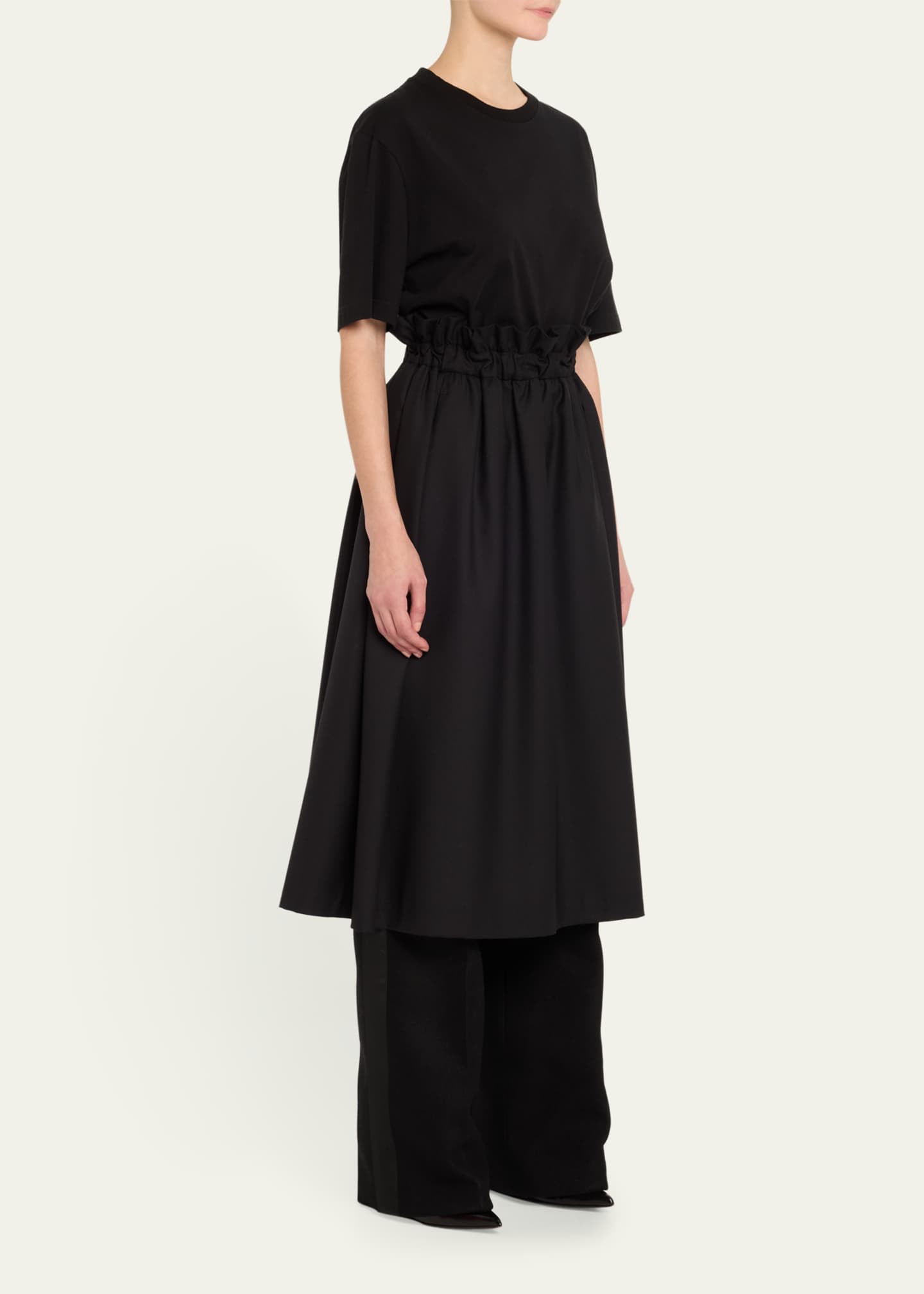 【関税・送料込み】SACAI PANTS BLACK WOOL BLEND TROUSERS Sacai Runaway Sacai AW20 Wool Melton Pants | Grailed