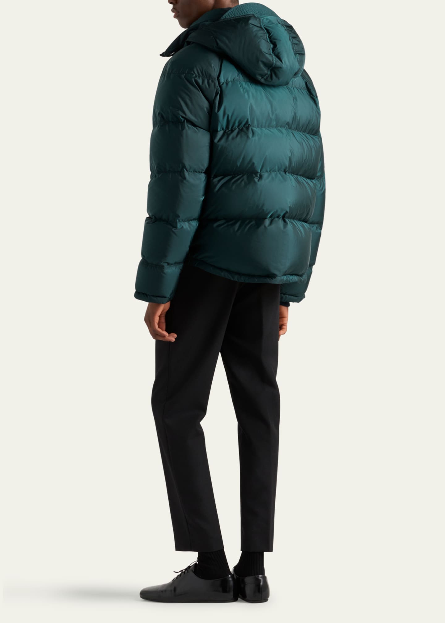 Prada Men's Down Puffer Jacket Image 3 of 4