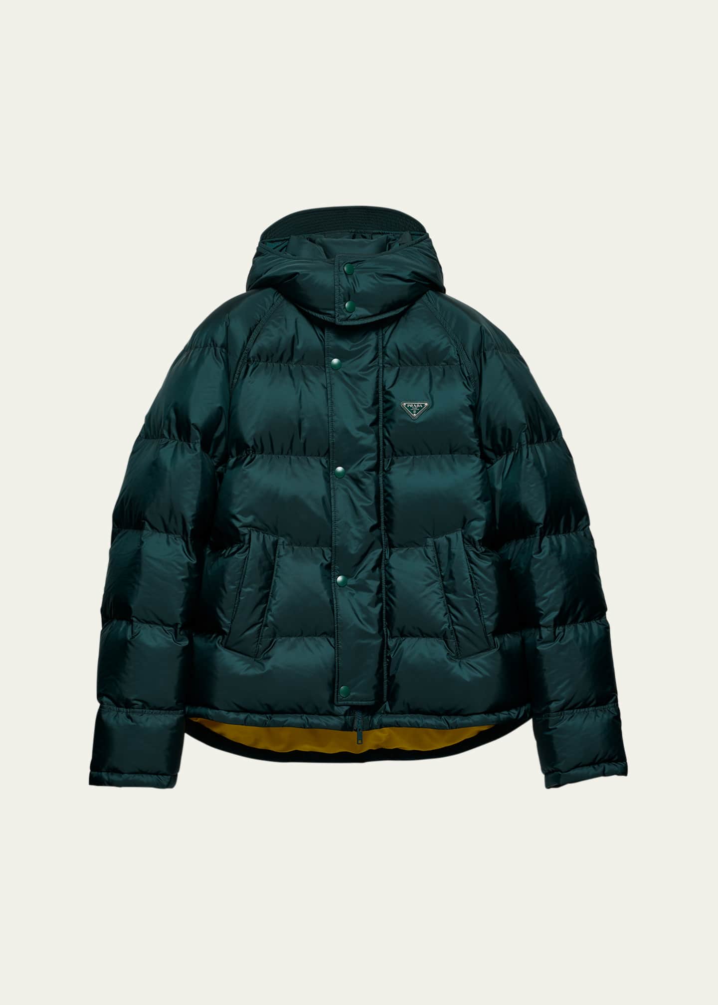 Prada Men's Down Puffer Jacket Image 1 of 4