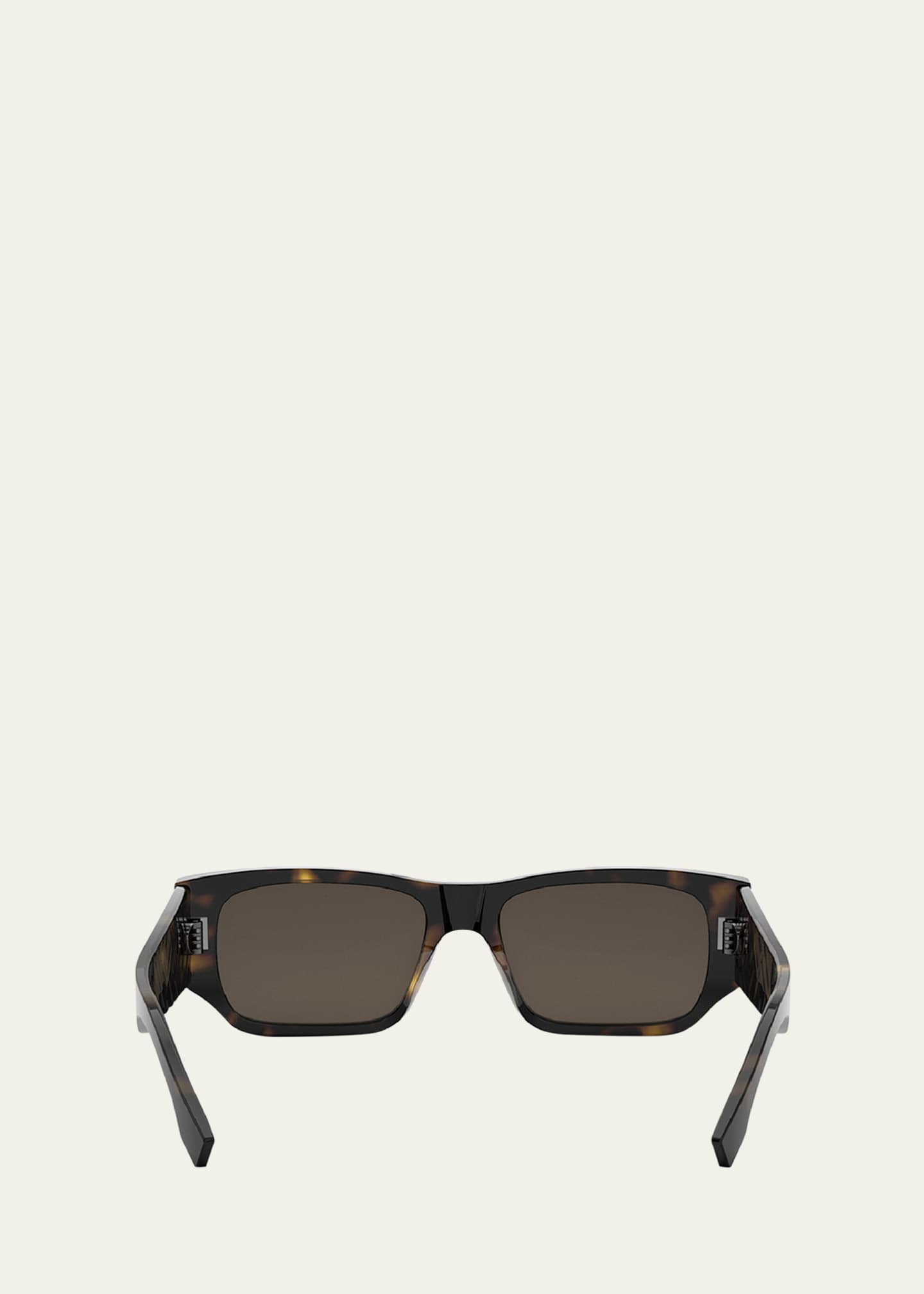 Fendi Men's FF Squared Rectangle Sunglasses Image 5 of 5