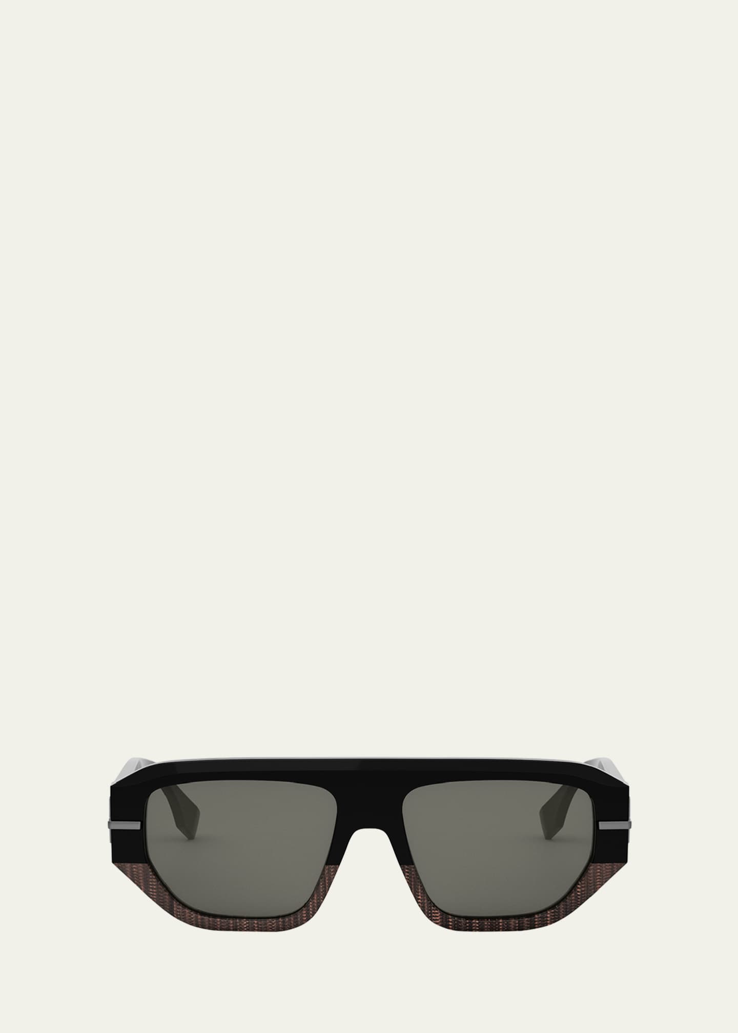 Fendi Men's Fendigraphy Square Sunglasses Image 1 of 3