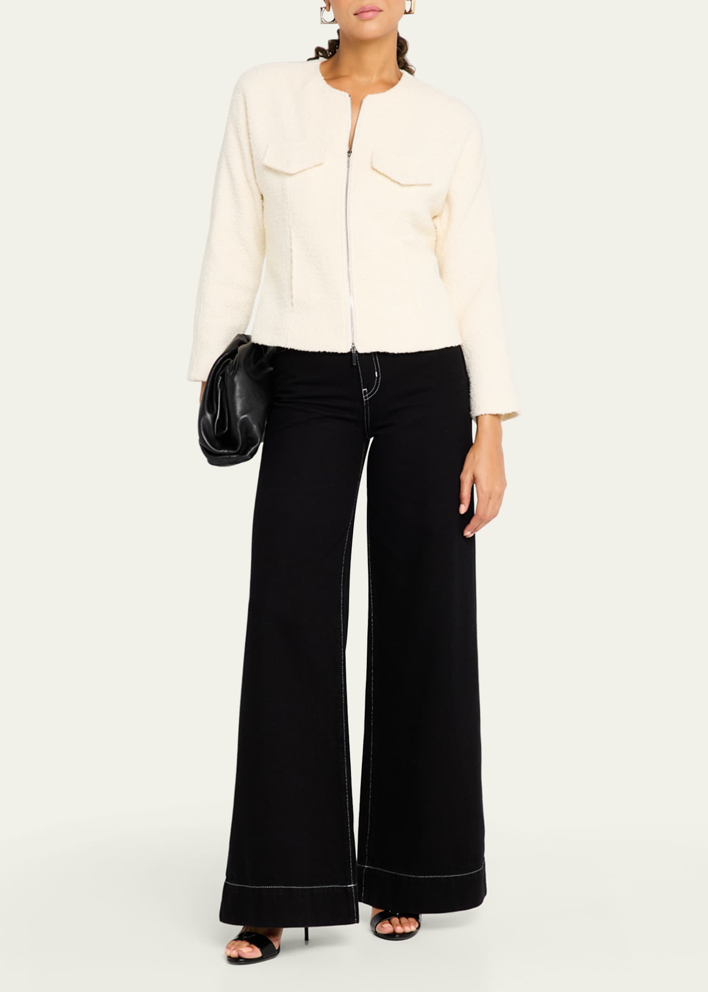 Derek Lam 10 Crosby Coralie High Rise Wide-Leg Jeans Image 2 of 4