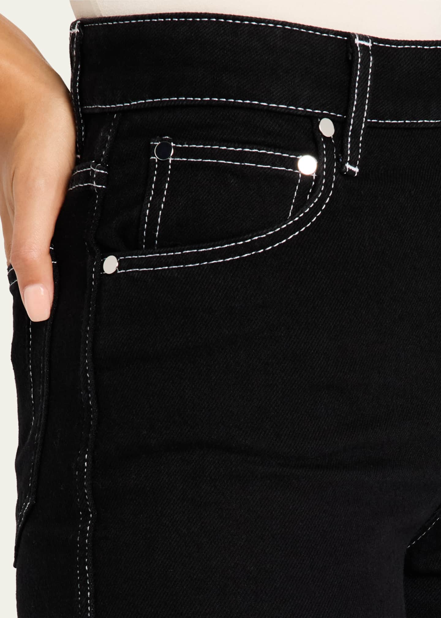 Derek Lam 10 Crosby Coralie High Rise Wide-Leg Jeans Image 4 of 4