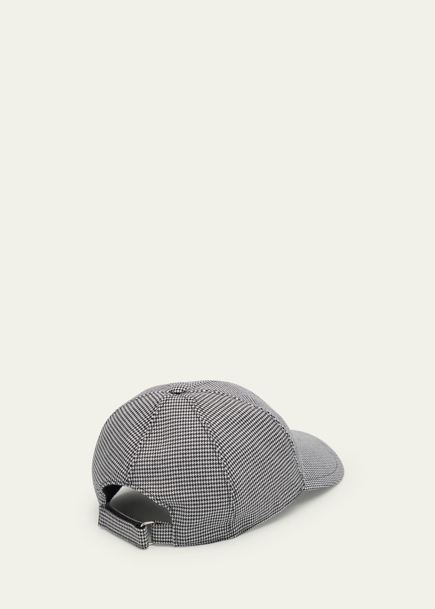 Bergdorf Goodman Men's Grevi Houndstooth Baseball Cap Image 2 of 2