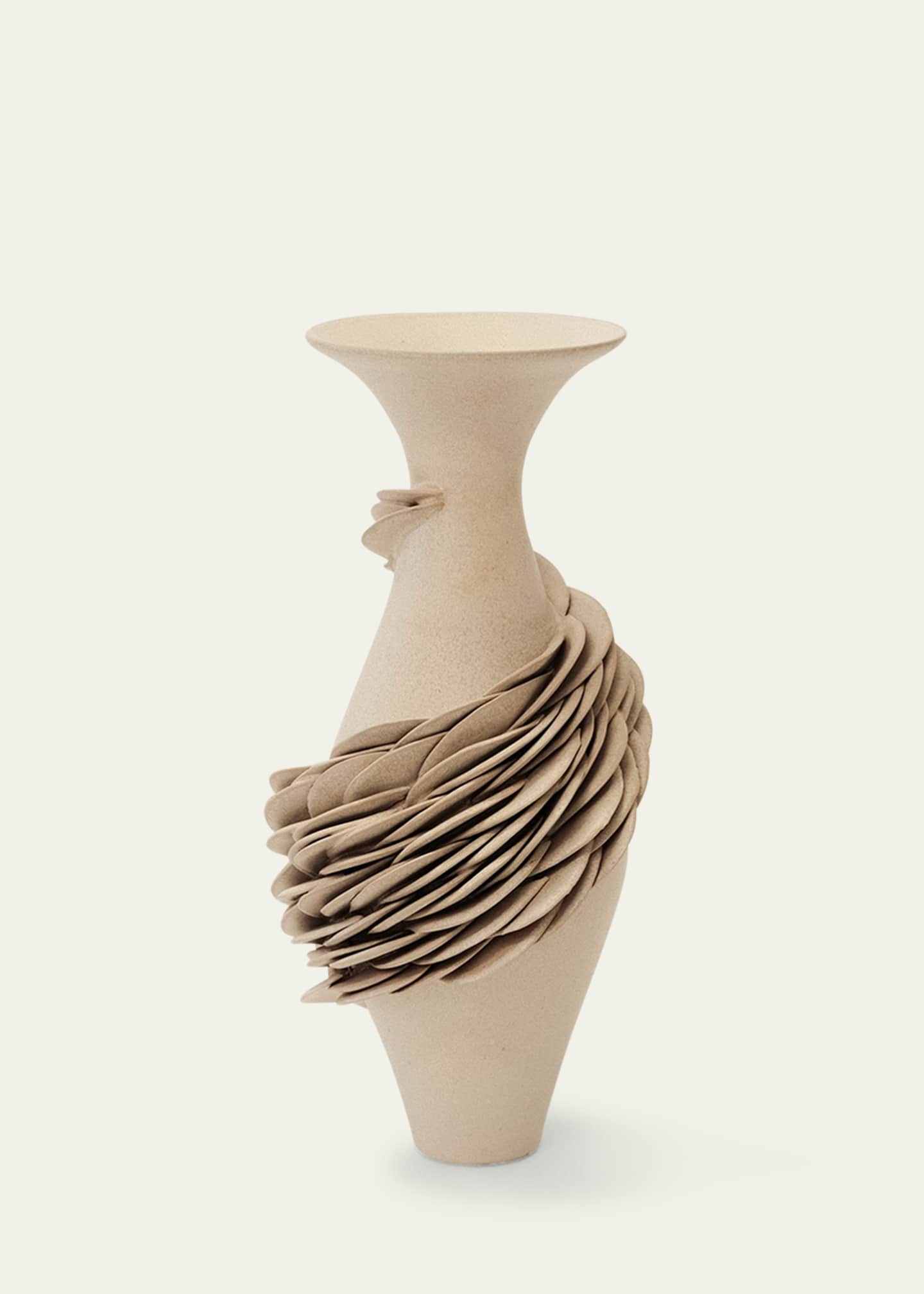 LORENE CAVAGNA CERAMIQUE Phi Stoneware Vase, 15" Image 2 of 3