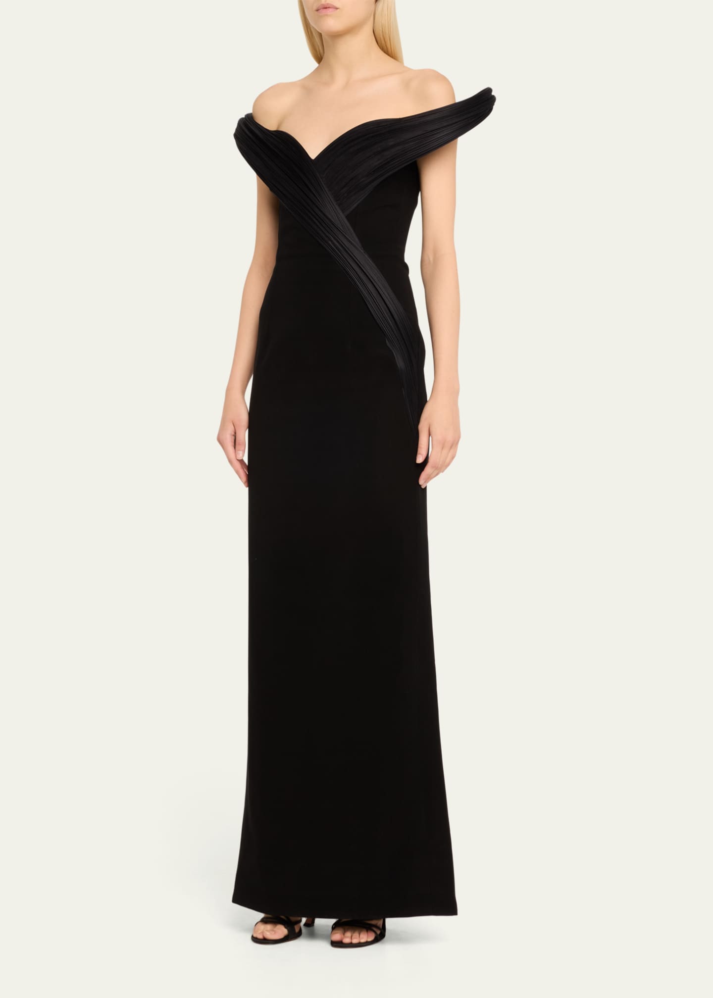 Gaurav Gupta The Astral Sculpted Off-Shoulder Sweetheart Gown Image 4 of 5