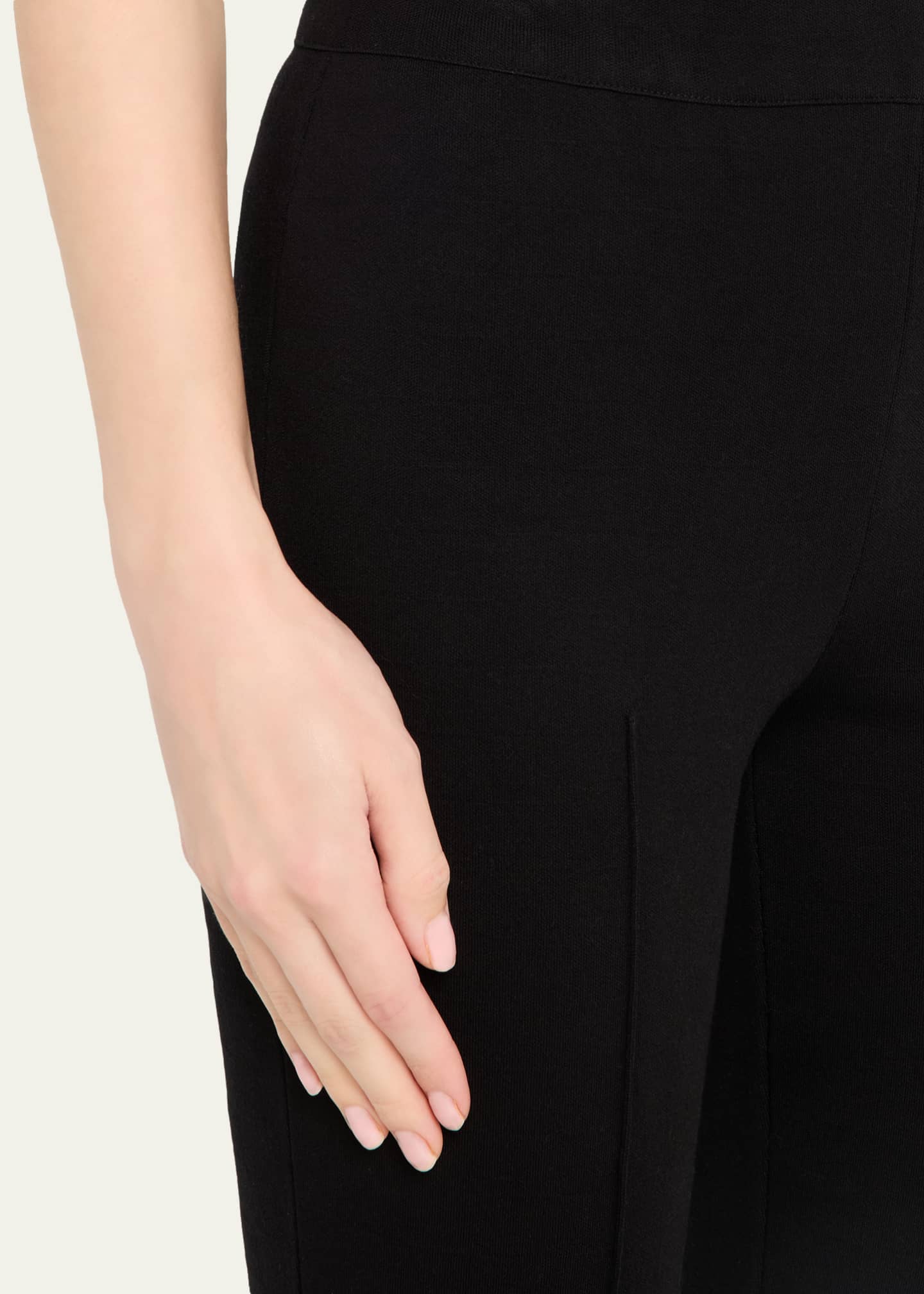 Cropped Kick Flare Pants