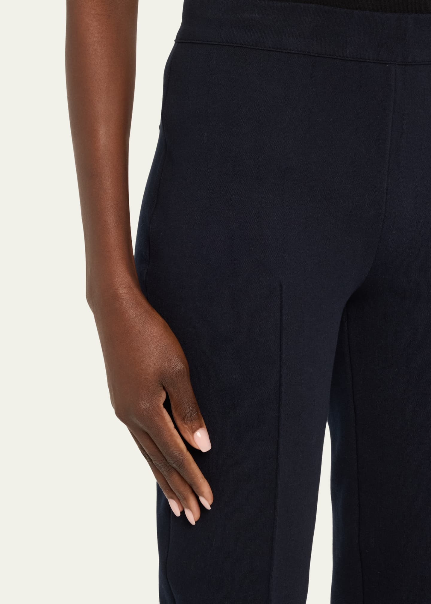 Cropped Kick Flare Pants