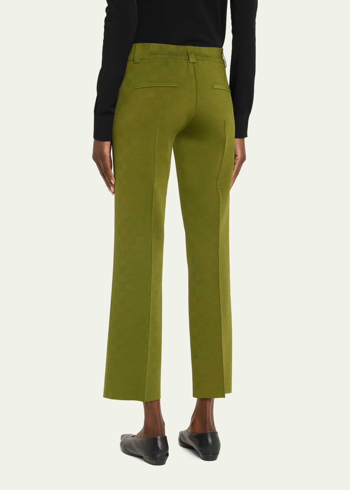 HIGH SPORT Nsfw Julep Jacquard Check Knit Pants Image 3 of 5