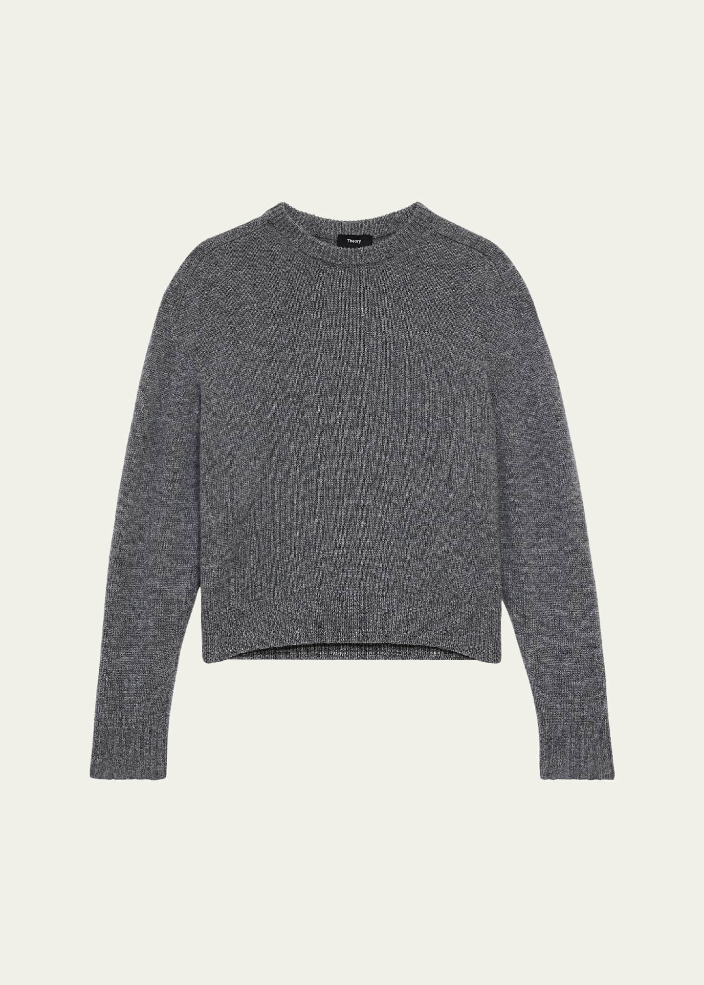 Theory crew neck sweater cheap