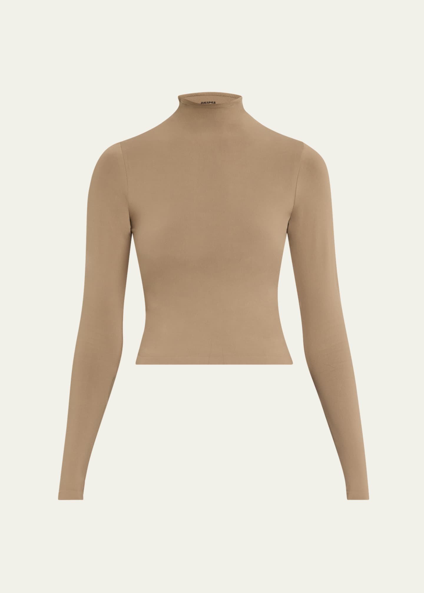 Skims Women s Soft Smoothing Seamless Turtleneck Top