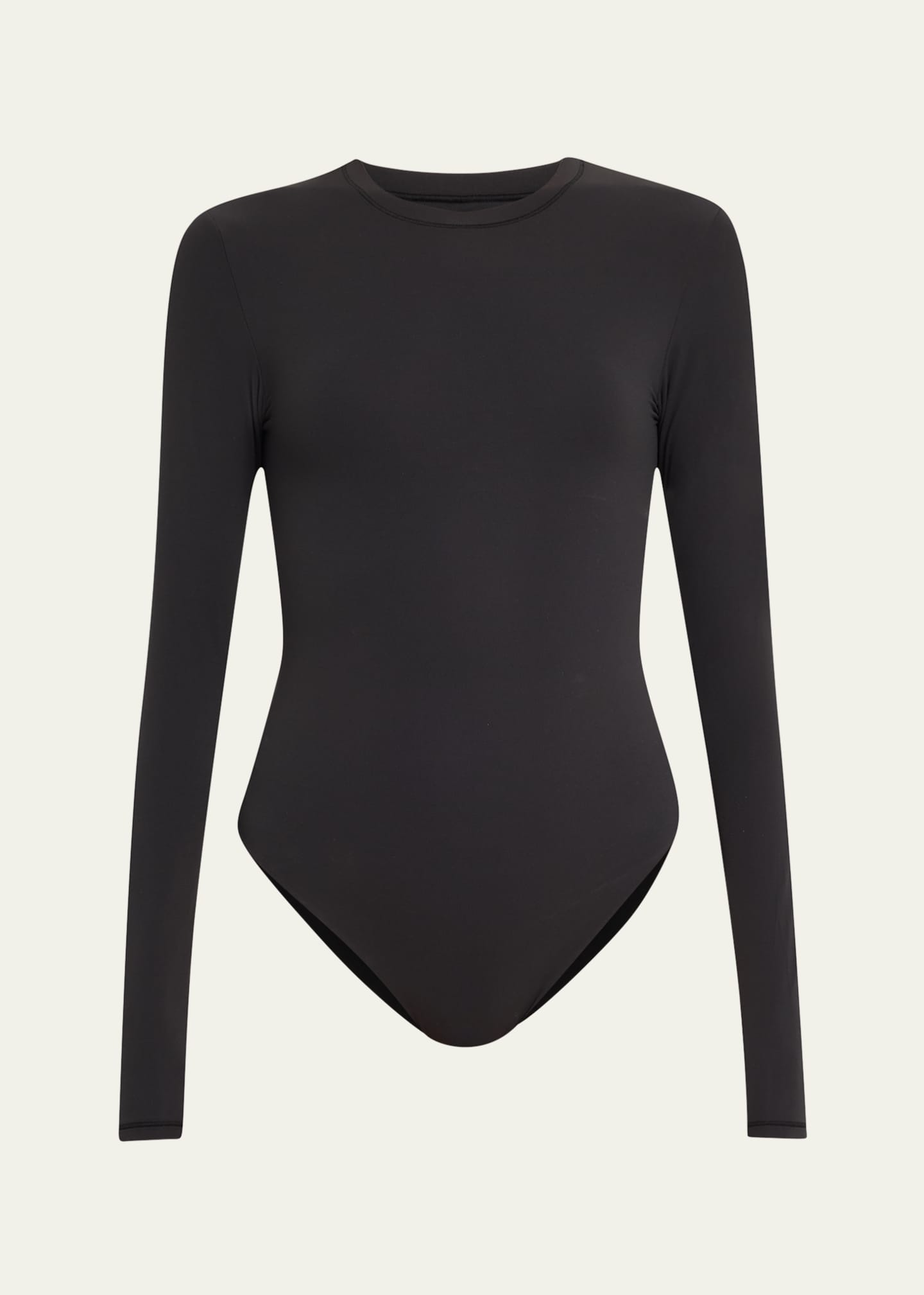SKIMS Fits Everybody Crewneck Thong Bodysuit - Bergdorf Goodman