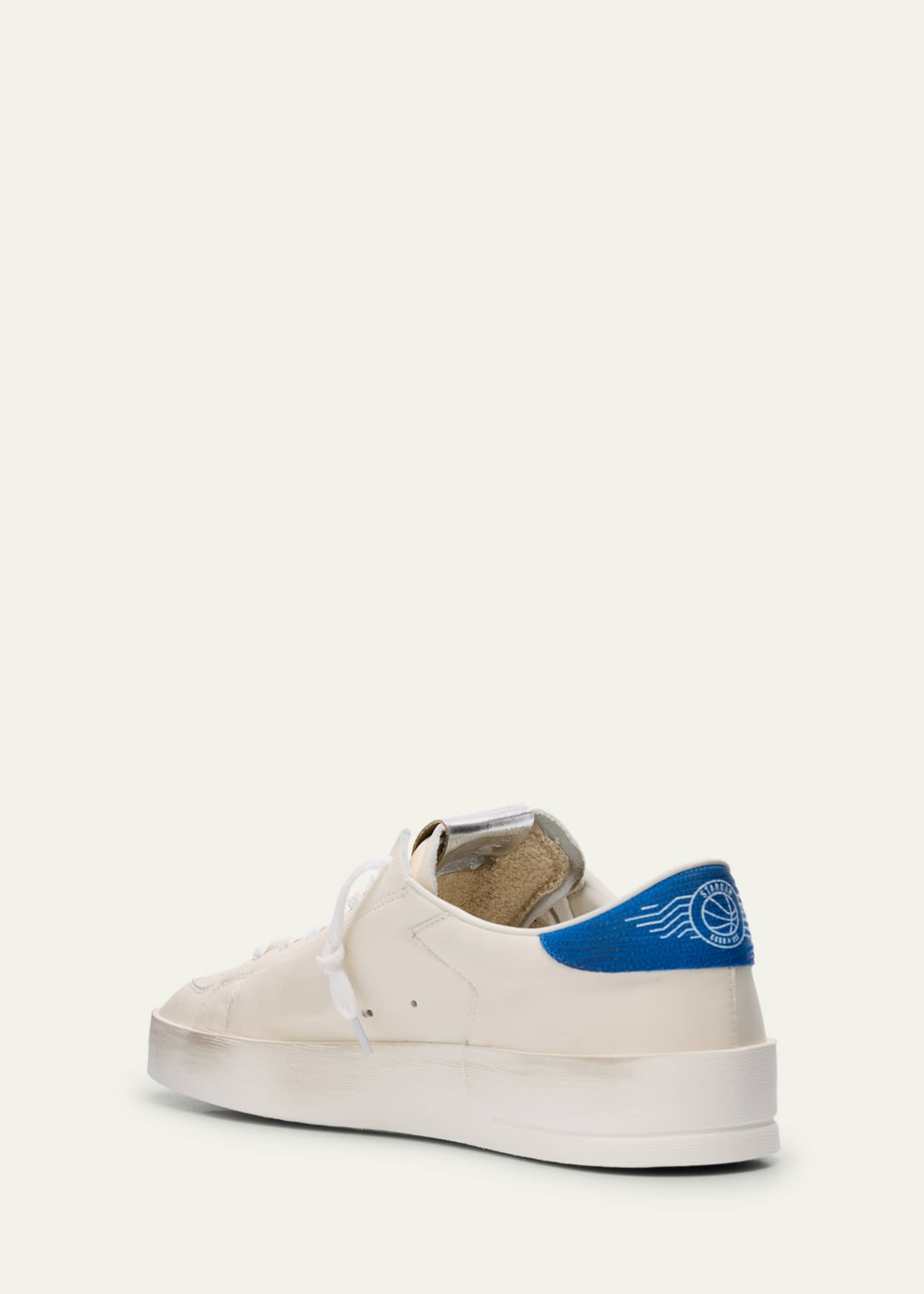 Men's Stardan in suede and leather with leather star and