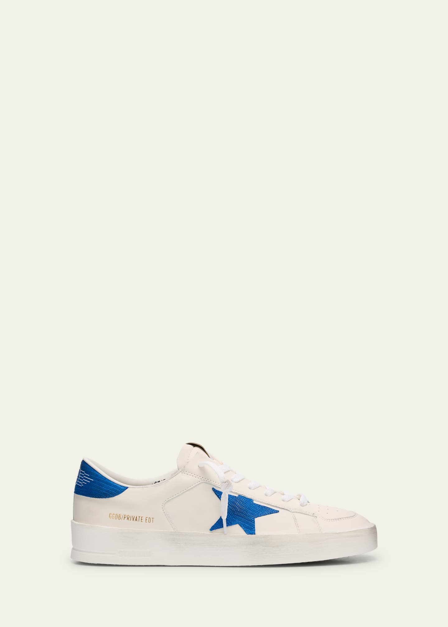 Men's Stardan in suede and leather with leather star and