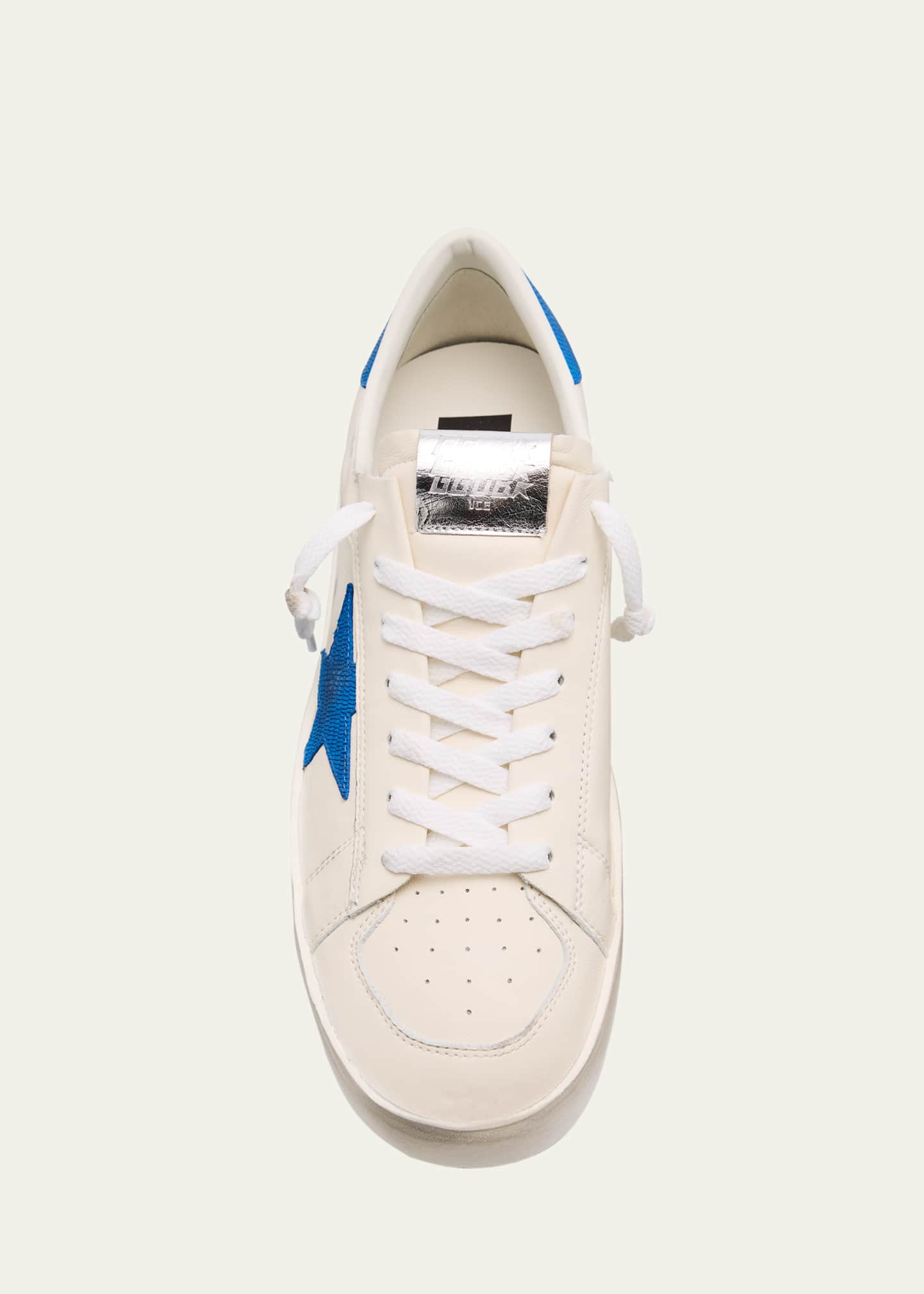 Golden Goose Stardan Leather Net Low-Top Sneakers - Bergdorf