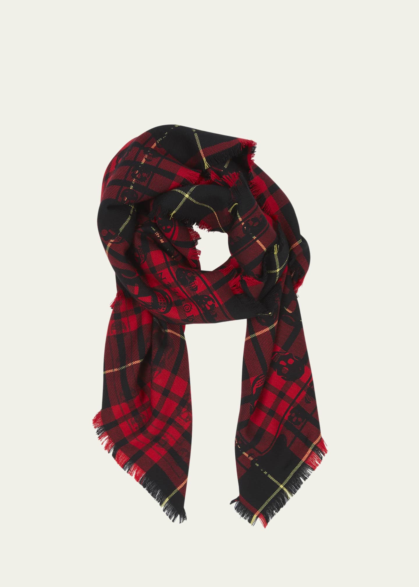 Alexander mcqueen scarf mens deals