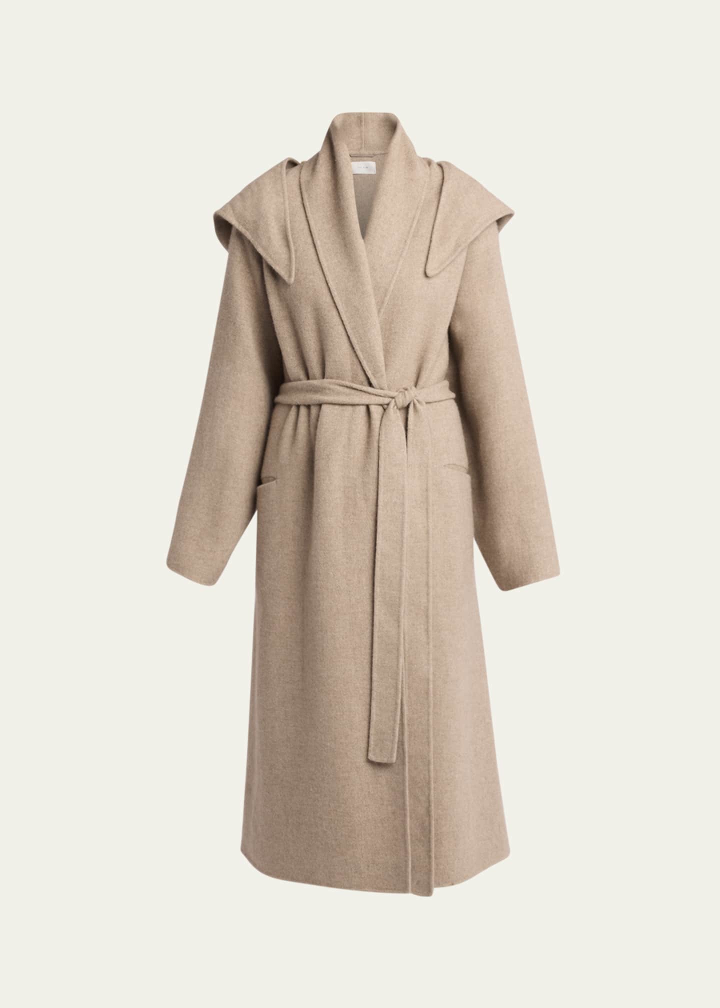 THE ROW Laguna Double-Face Cashmere Belted Coat Image 1 of 5