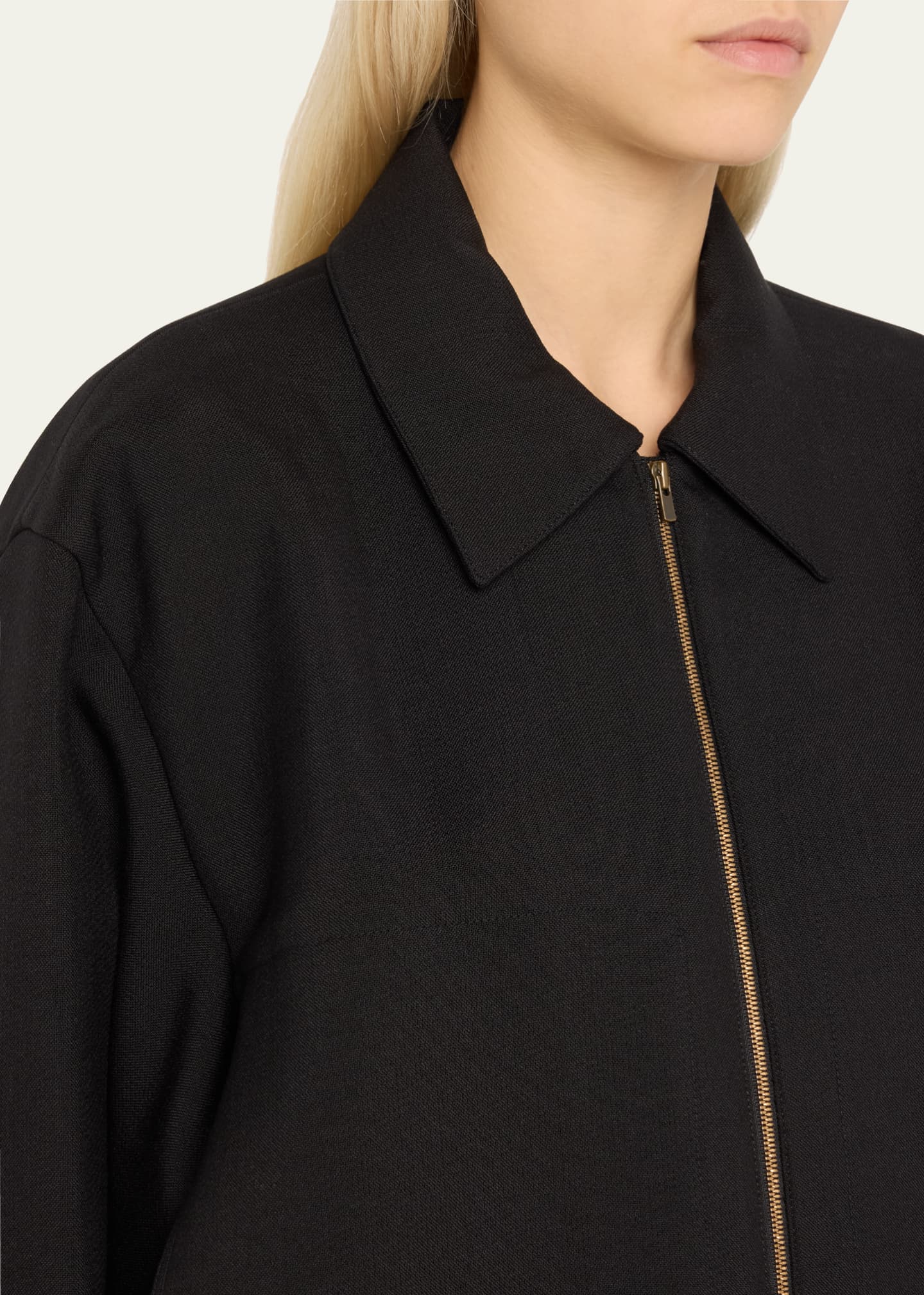 THE ROW Mave Double-Face Wool Midi Dress Image 5 of 5